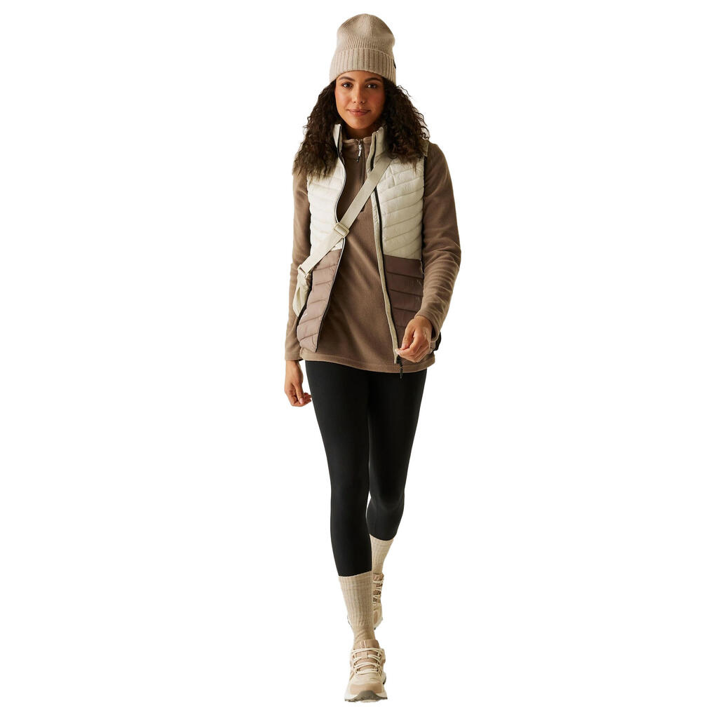 Womens/Ladies Leedre Hybrid Gilet (Perfectly Pale/Mocha/Black)