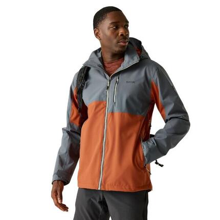 Veste Imperméable Bicolore BOSFIELD Homme (Bleu De Gris / Bleu Nuit)
