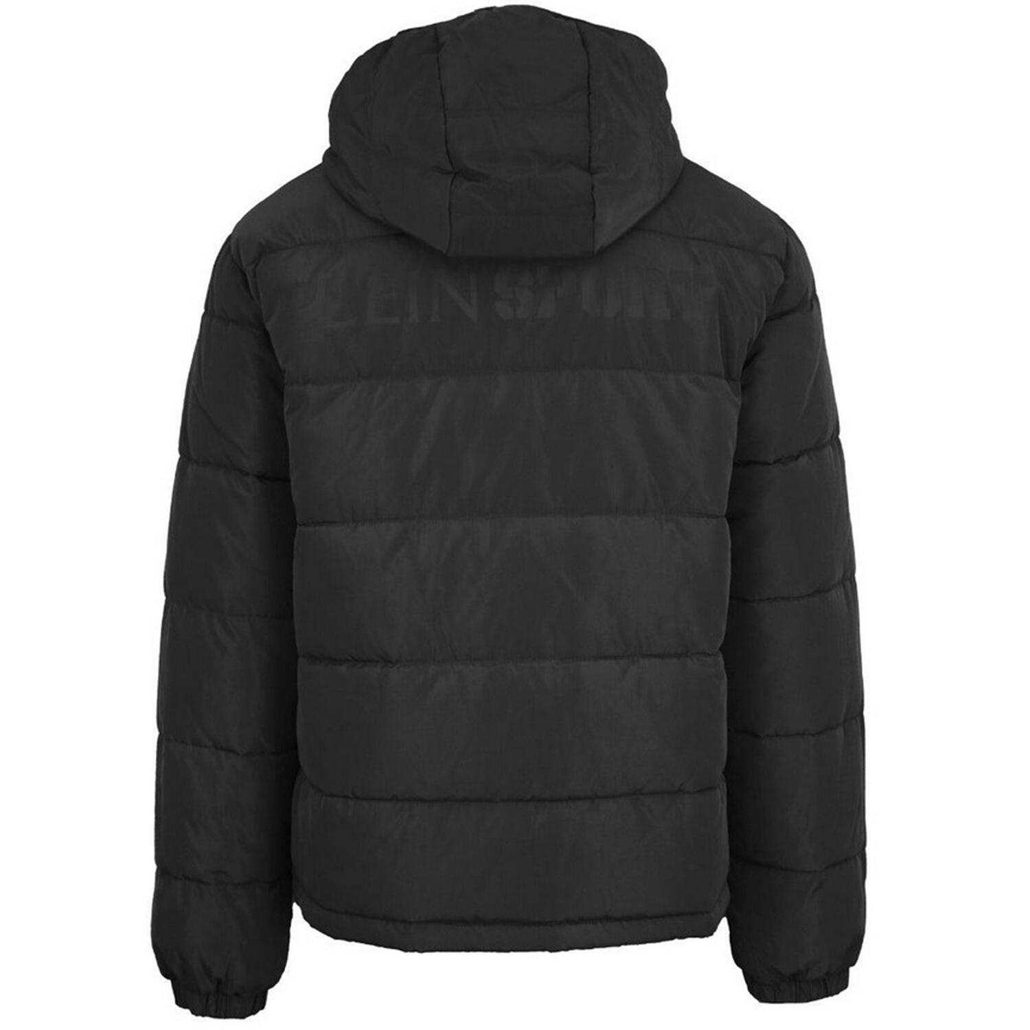 Unisex Adult Logo Padded Jacket (Black) 2/2