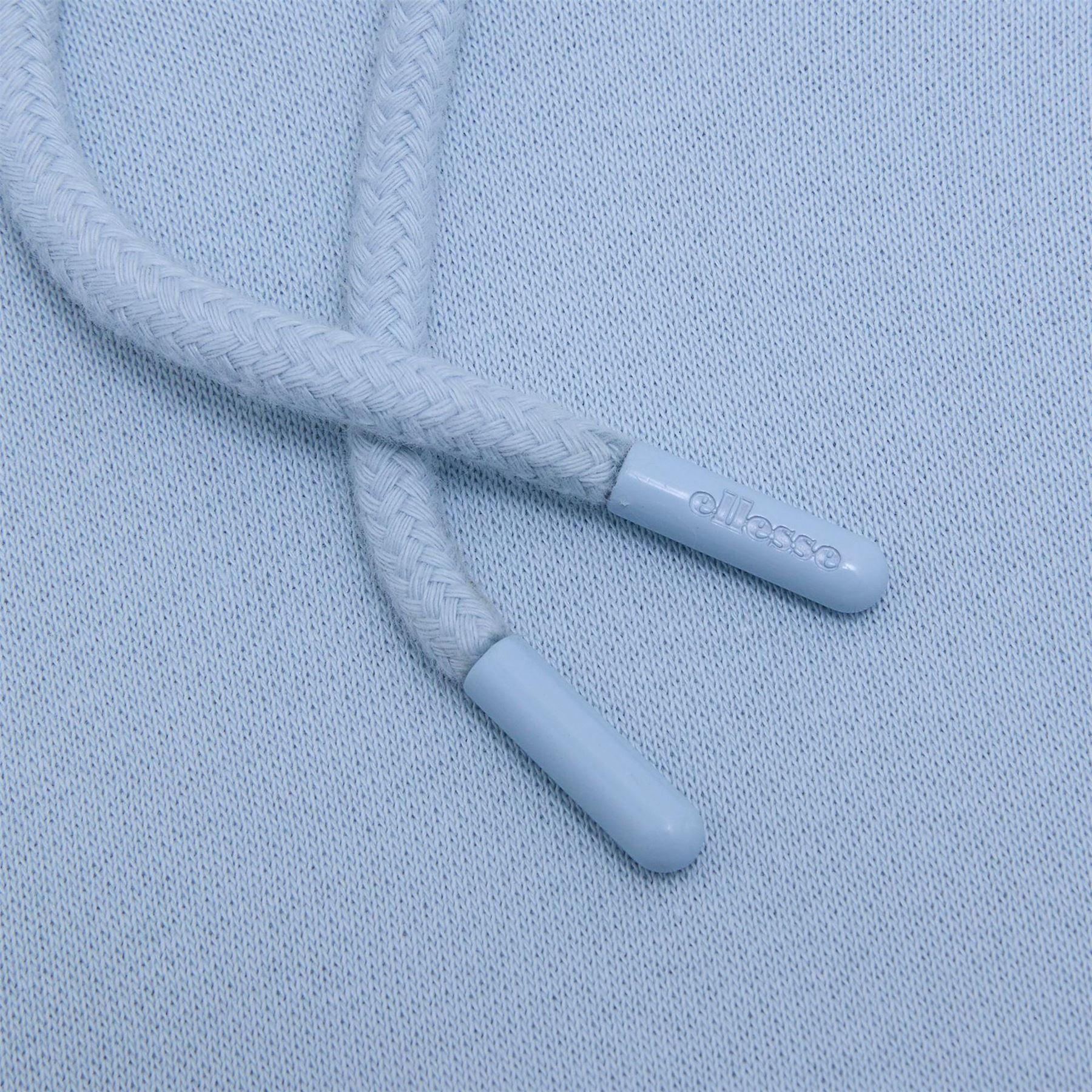 Sweat À Capuche Manches Longues Homme (Bleu Clair) 4/4