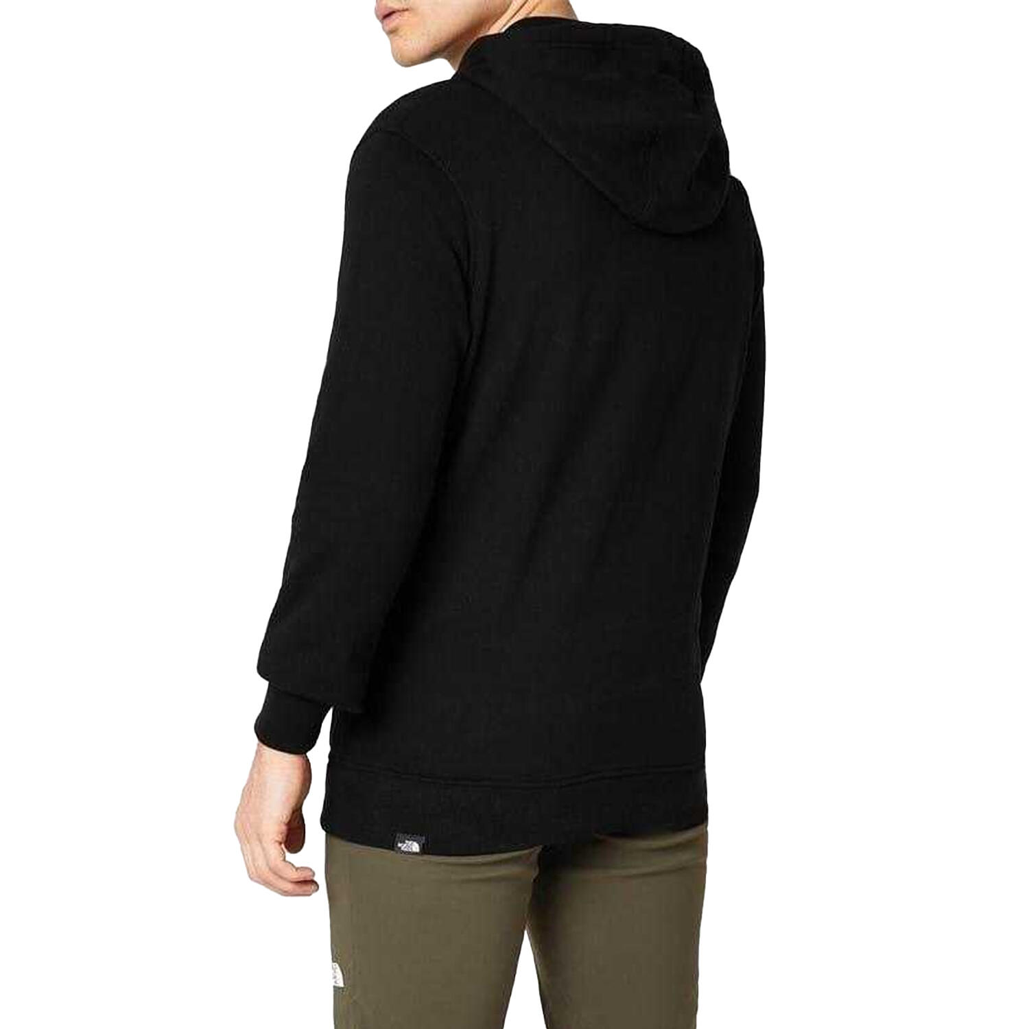 Sweat À Capuche Motif/style Dôme Homme (Noir) 2/3