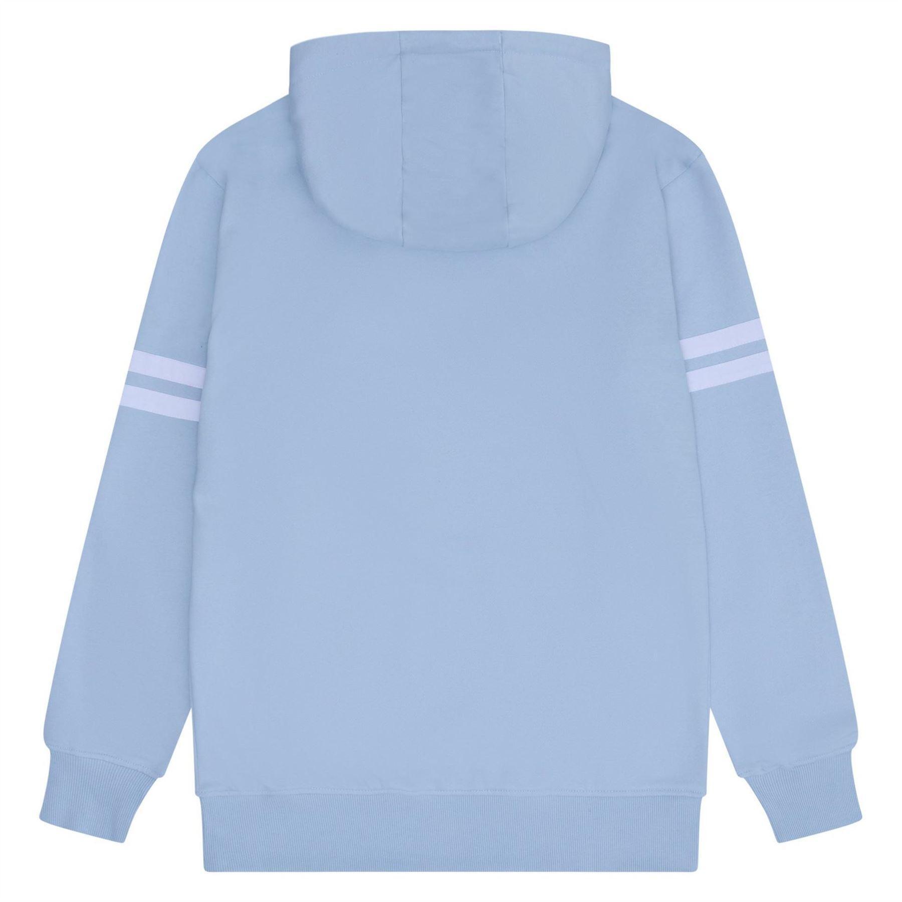 Sweat À Capuche Manches Longues Homme (Bleu Clair) 2/4