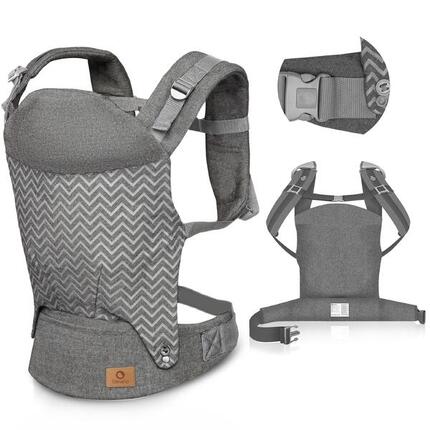 Ergonomische Babytrage Lionelo Margareet Air, atmungsaktiv, 3 Positionen