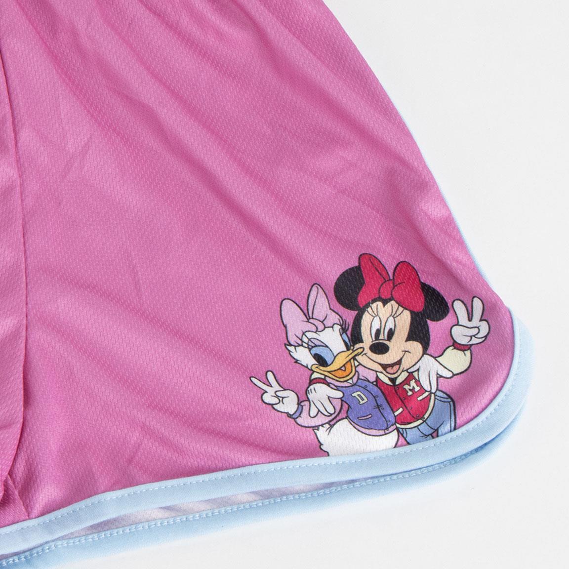 Tuta sportiva senza maniche a due pezzi di Minnie Mouse in poliestere per 5/7