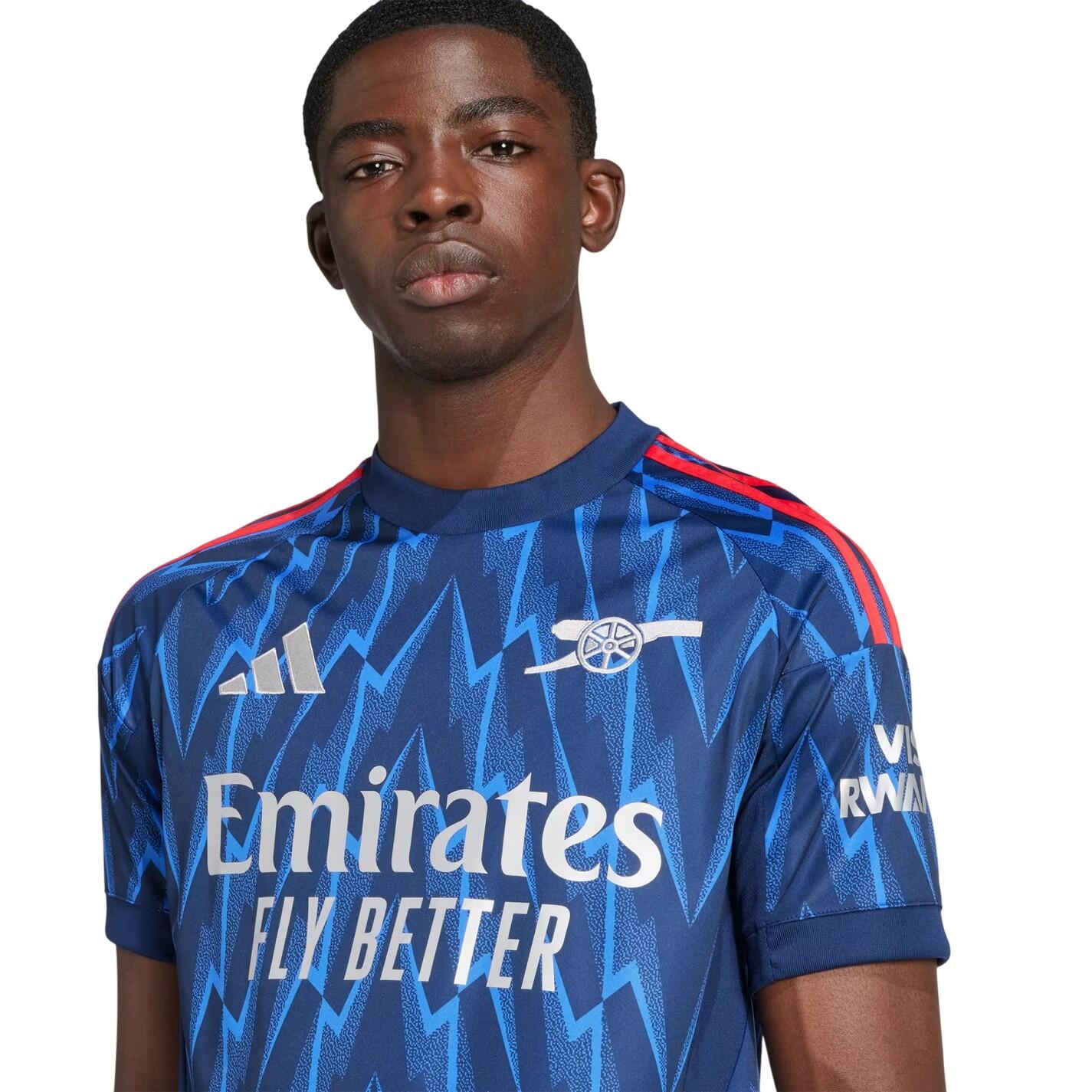 Mens 25/26 Adidas Away Jersey (Blue/Grey) 4/5