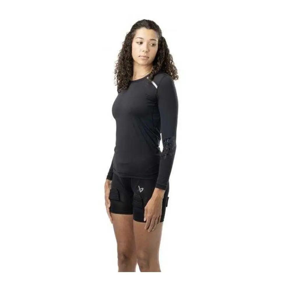 Camisola Interior Mangas Compridas Mulher (Preto) 3/5