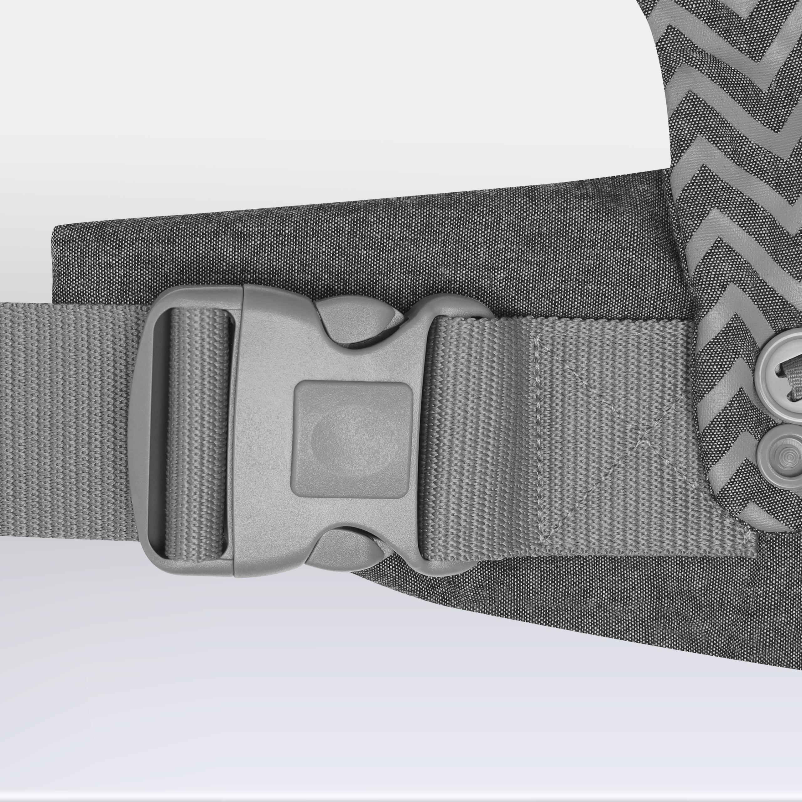 Porta-bebés ergonómico Lionelo Margareet, 3 posições, algodão, IHDI 2/5