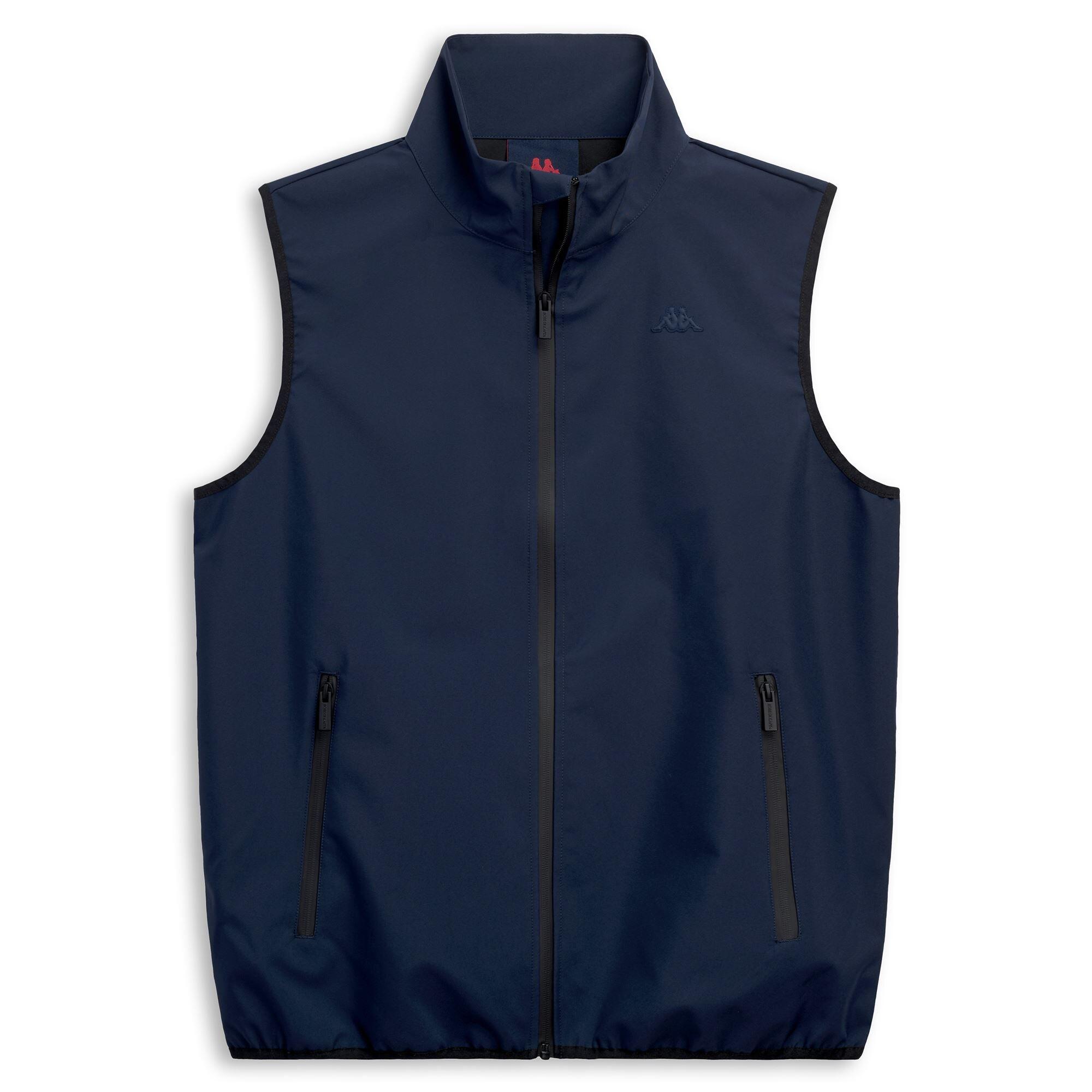 Smanicato da uomo in poliestere blu da lifestyle 2/6