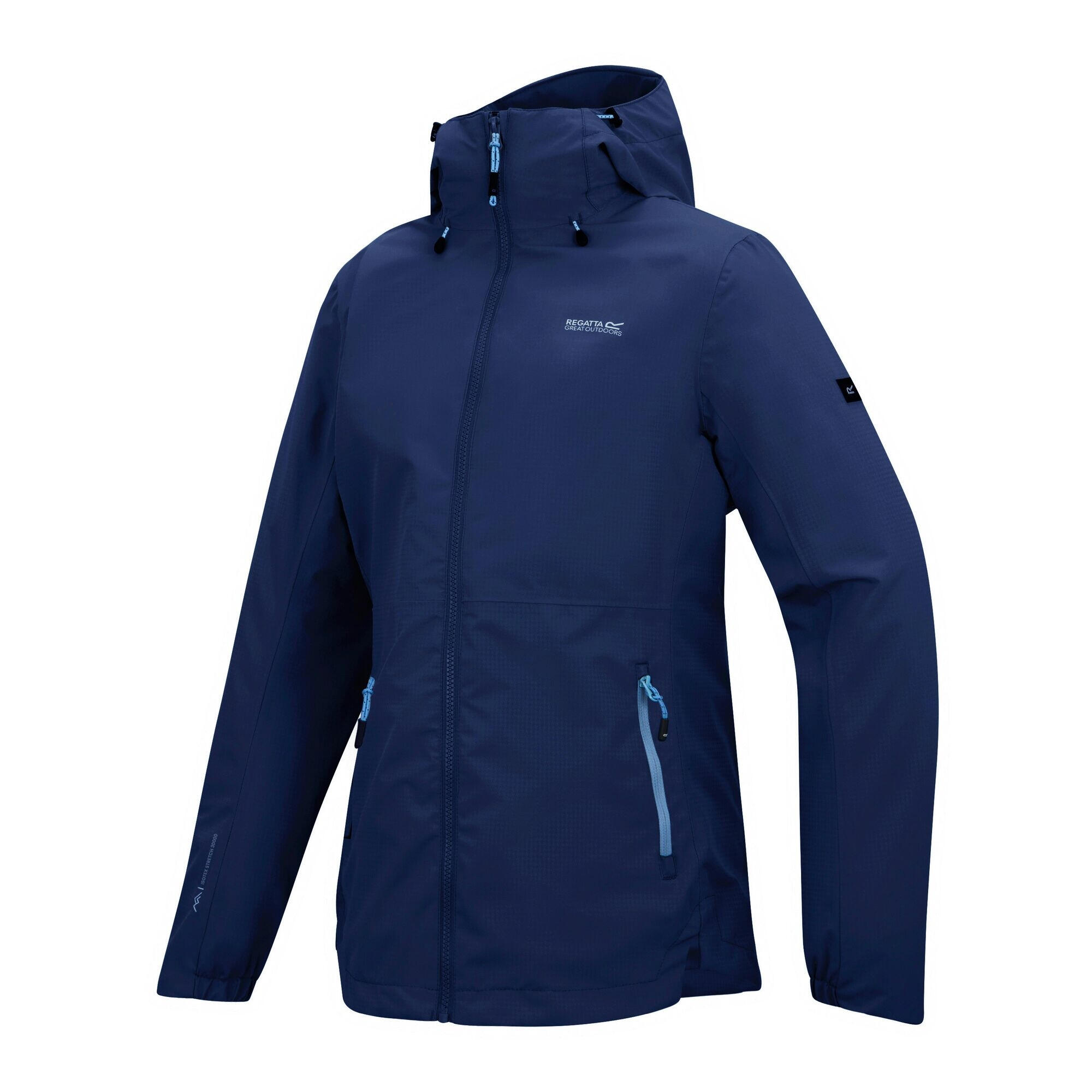 "Hamara IV" Jacke, wasserfest für Damen Aviatorblau 4/5