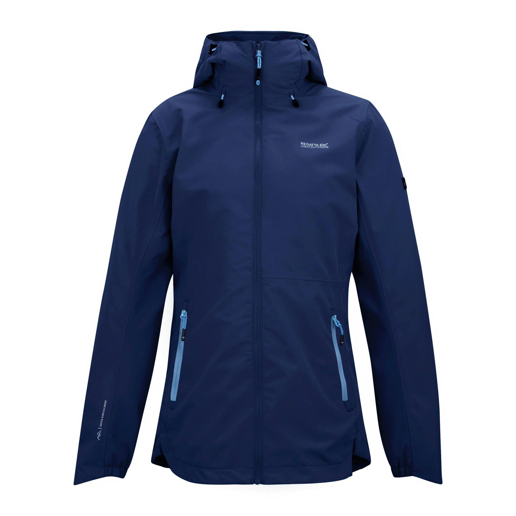 "Hamara IV" Jacke, wasserfest für Damen Aviatorblau 2/5