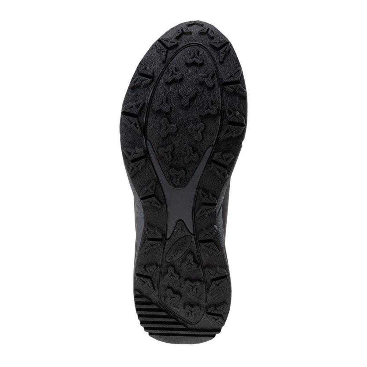 Gewila Waterproof Mid Cut Trekking Calçado de caminhada para homem (Preto) 4/4