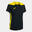 T-shirt manga curta Mulher Joma Championship vi preto amarelo