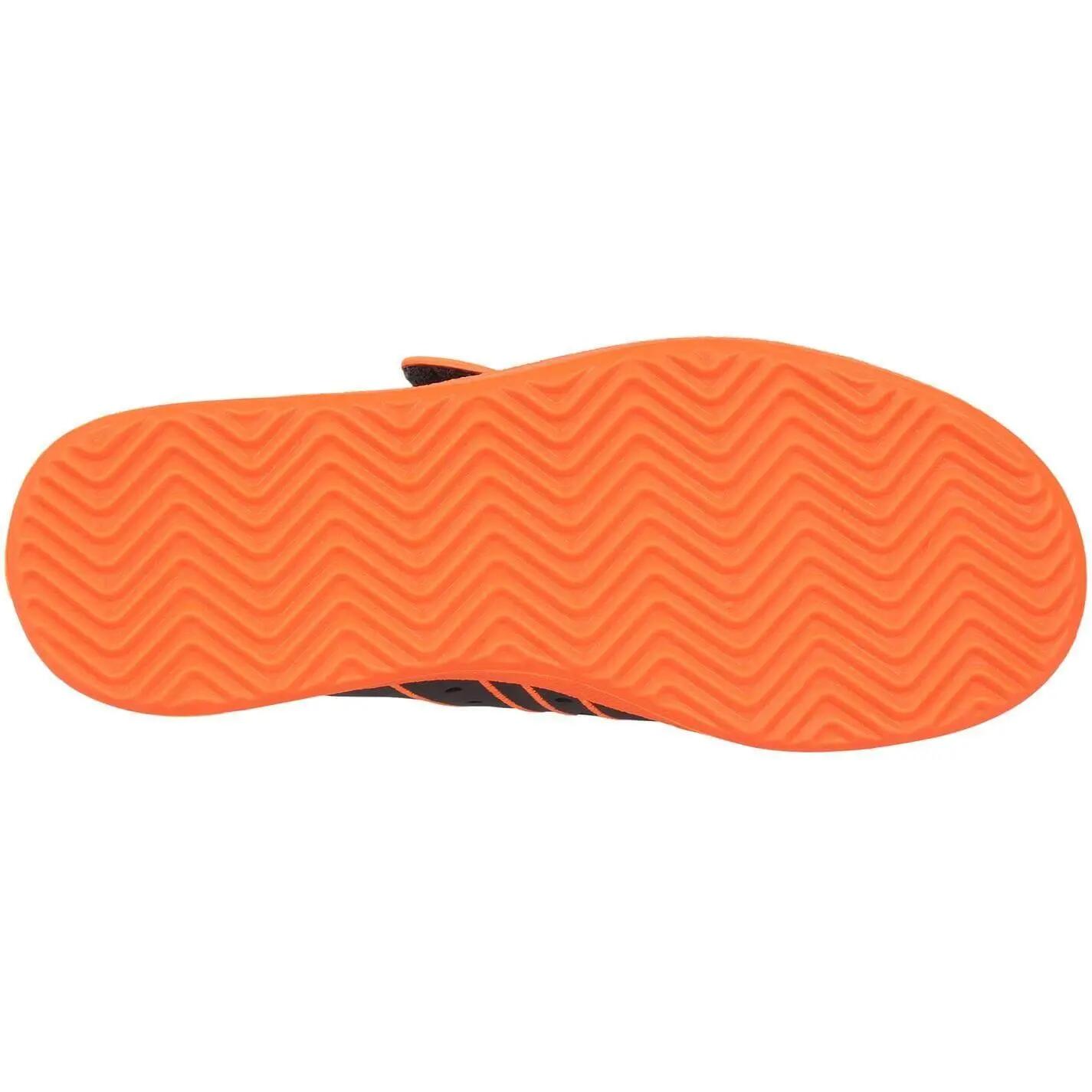 Baskets Motif/style Ovale Enfant (Gris / Orange) 4/5