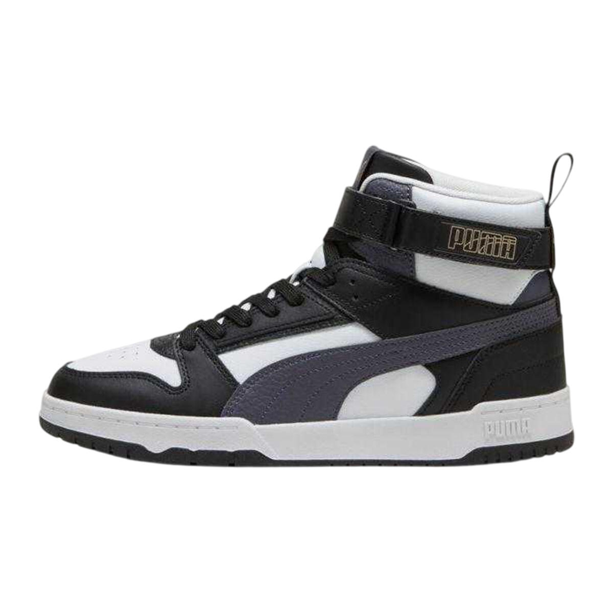 Calçado de camurça para homem RBD Game (Branco / Preto) 2/4