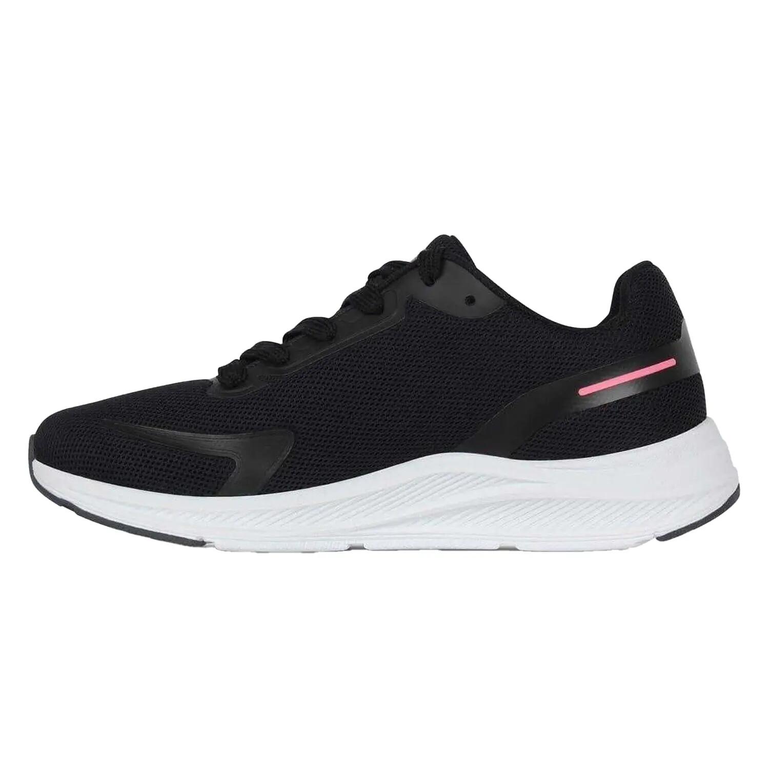 Childrens/Kids Assent Trainers (Black/Pink) 3/4