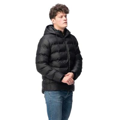 Heren diorro winter gewatteerde jas (zwart)