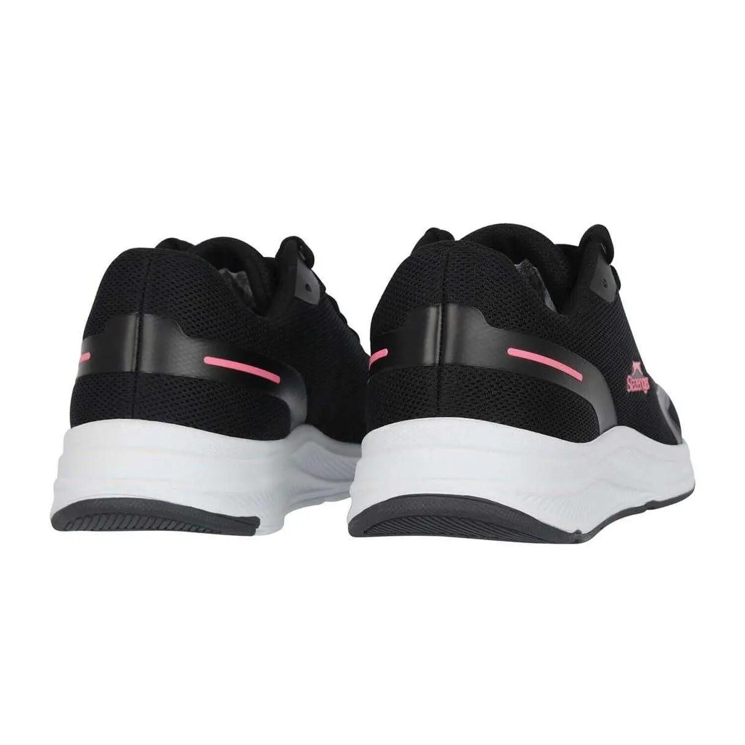 Childrens/Kids Assent Trainers (Black/Pink) 2/4