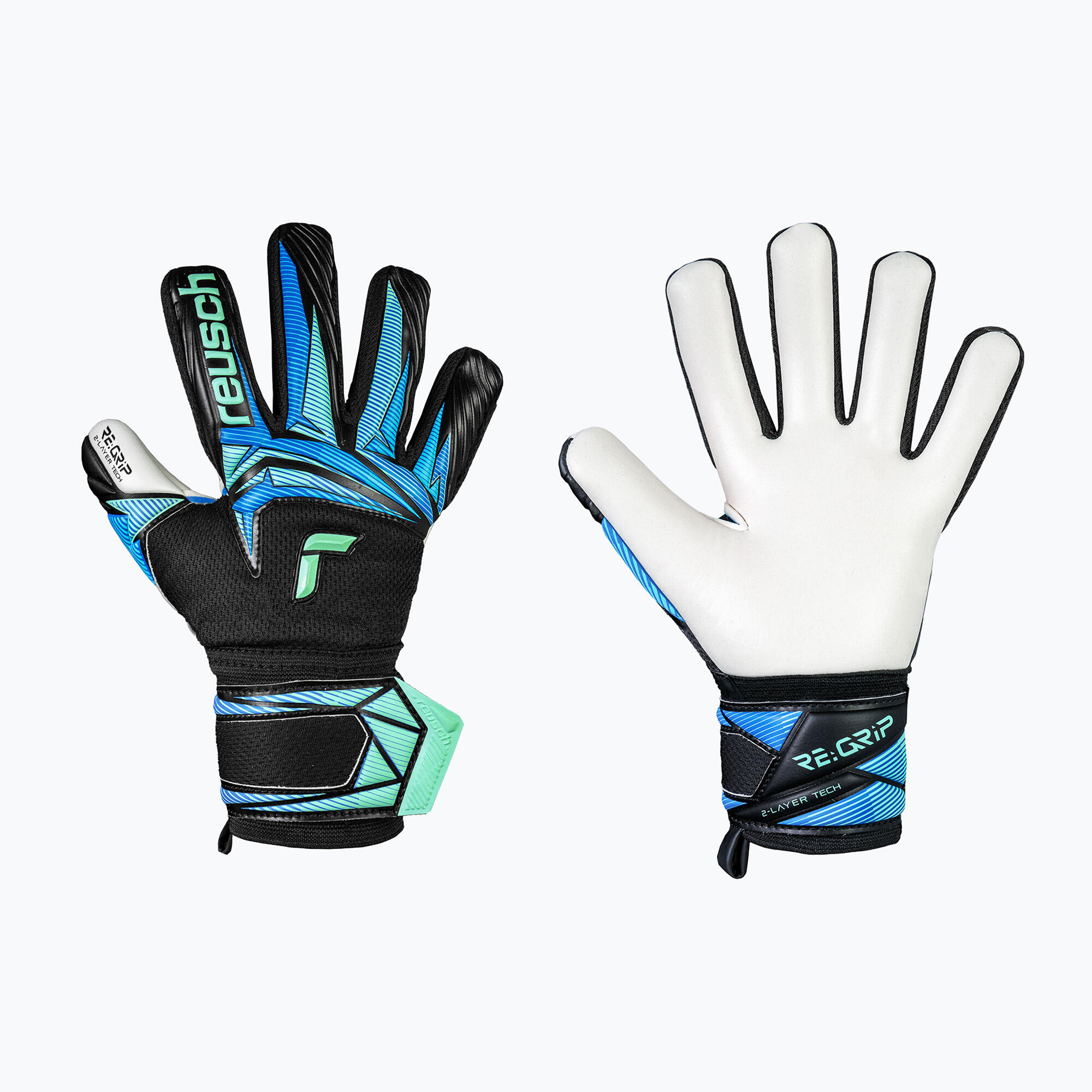 Mănuși de portar pentru copii Reusch Attrakt RE:GRIP NC Junior