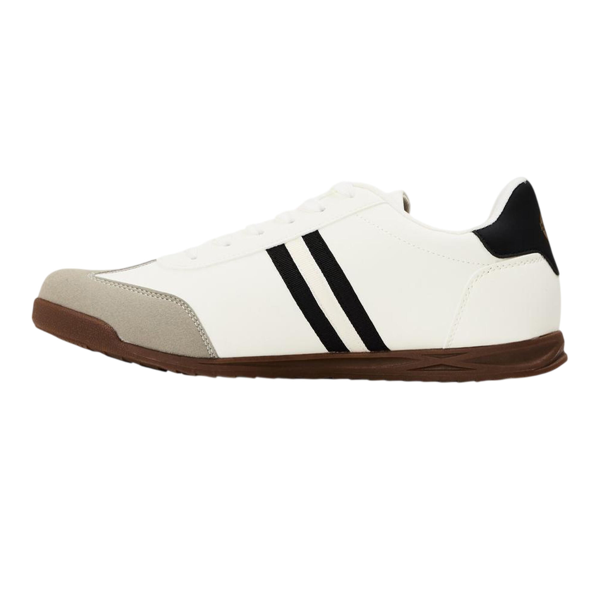 Baskets TACKLE Homme (Blanc / Noir) 2/4
