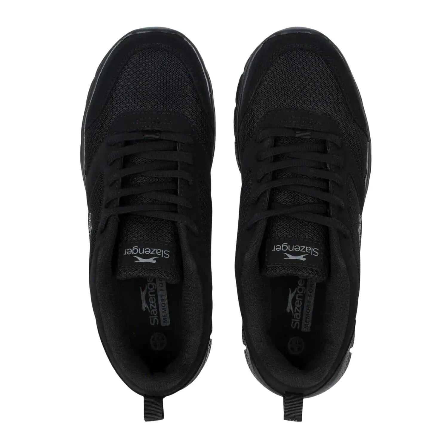 "Force" Sneaker für , Netzmaterial Herren Schwarz/Schwarz 4/5