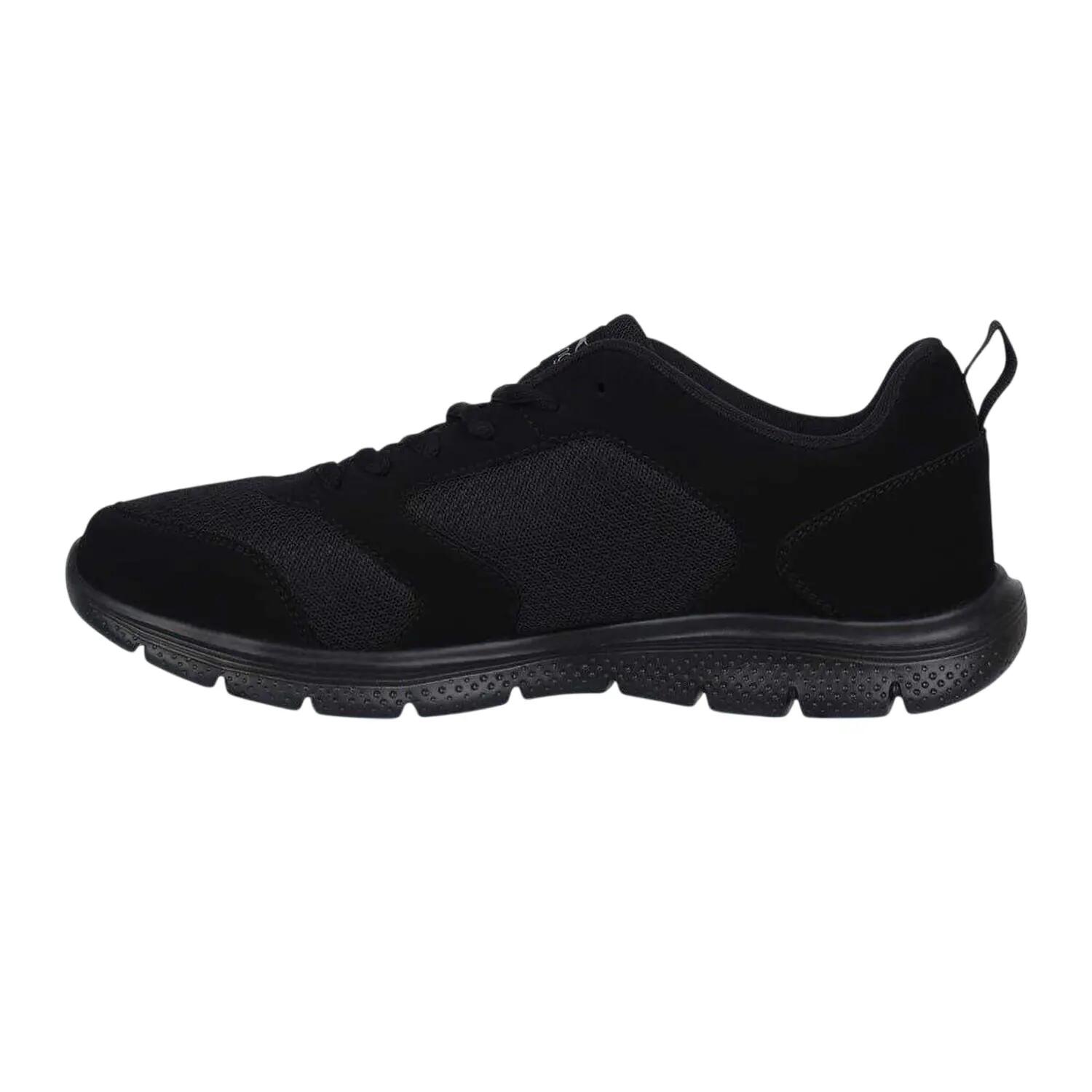 "Force" Sneaker für , Netzmaterial Herren Schwarz/Schwarz 3/5