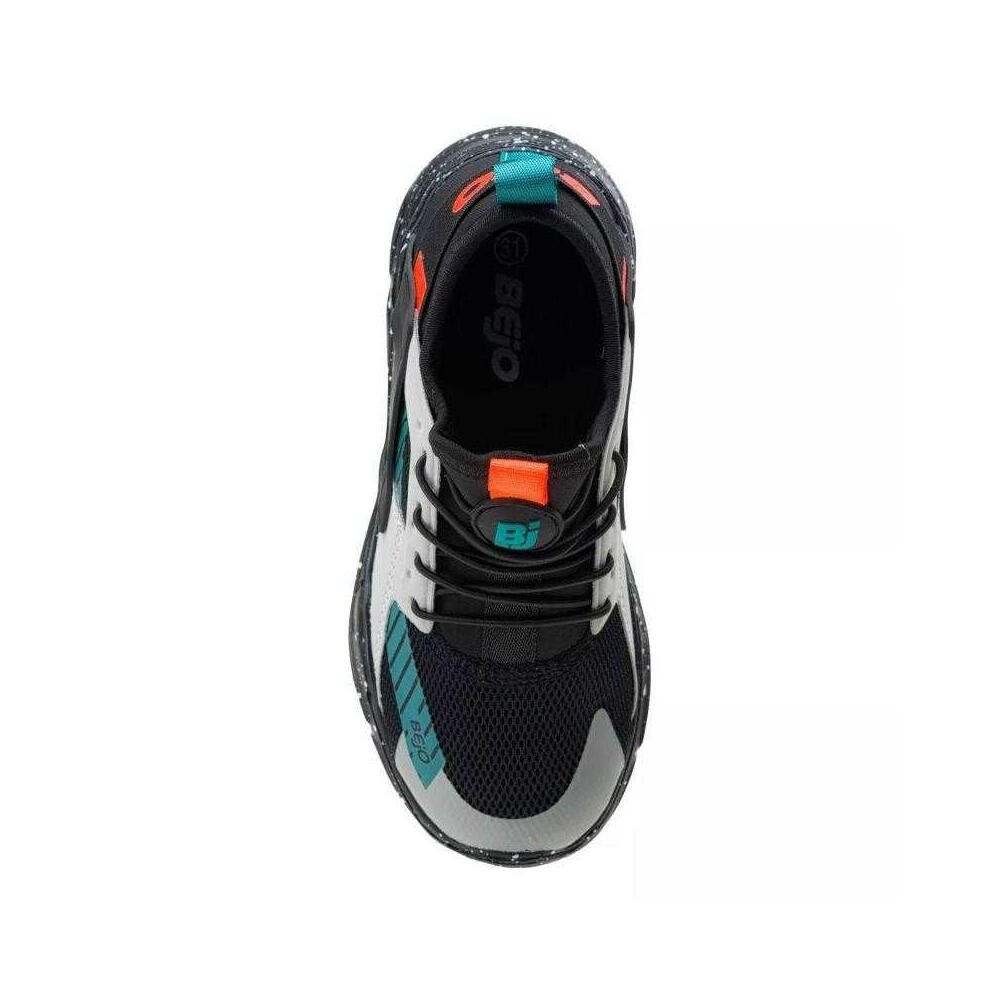 Baskets SLIKTER Enfant (Noir / Gris) 4/4