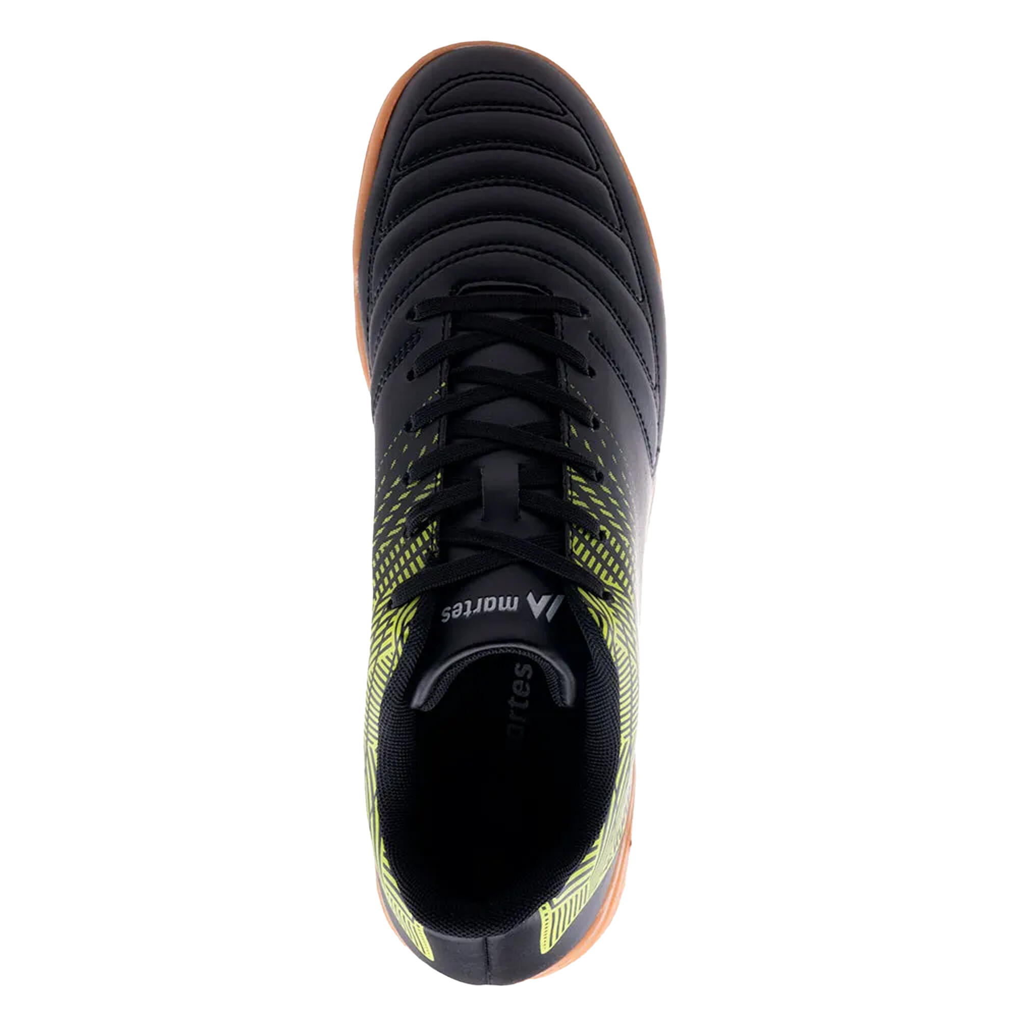 Chaussures De Foot MATOR IC Homme (Noir / Vert Clair / Argenté) 4/4
