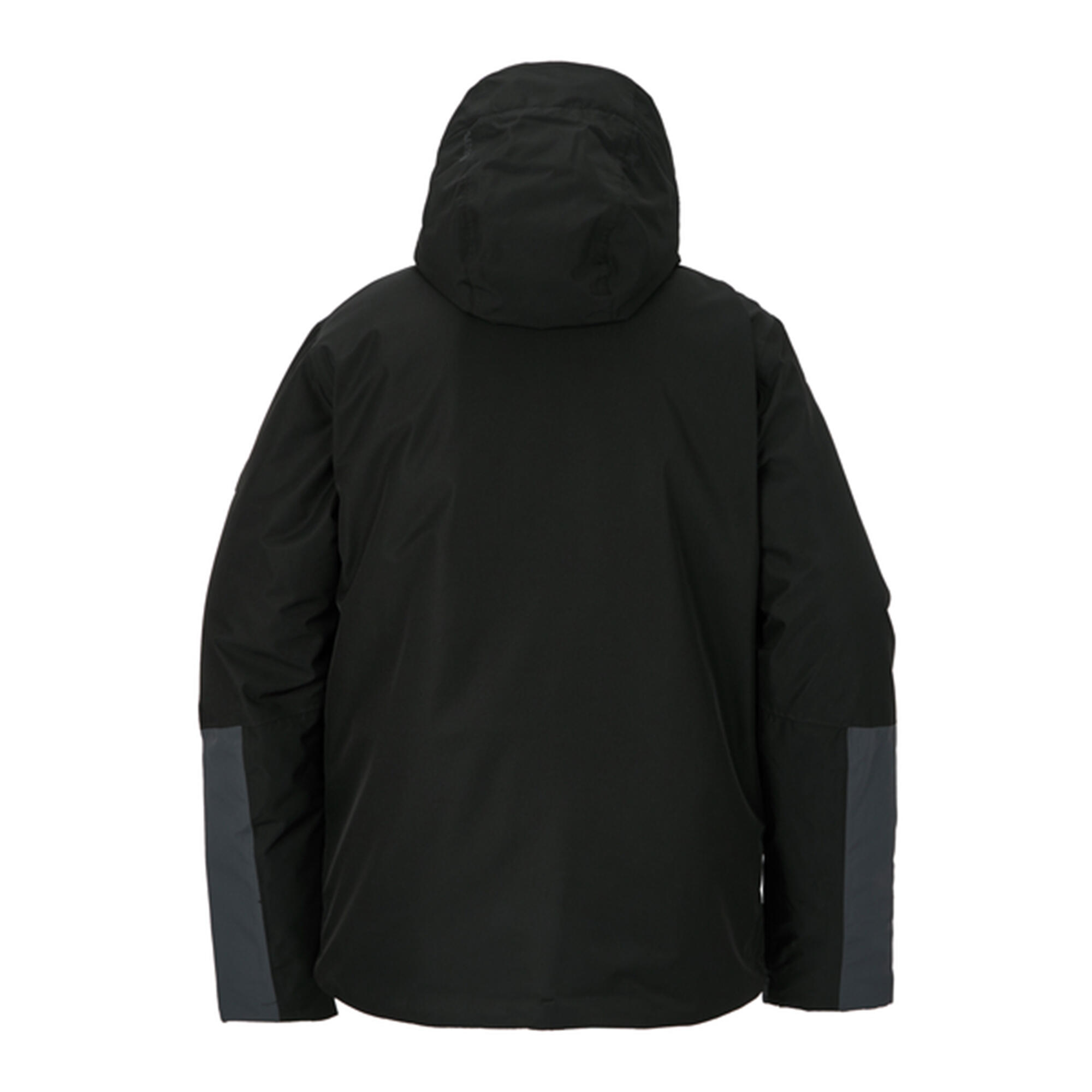 Blouson De Ski À Capuche Ajustable PRECISION Homme (Noir / Anthracite / Rouge 3/5