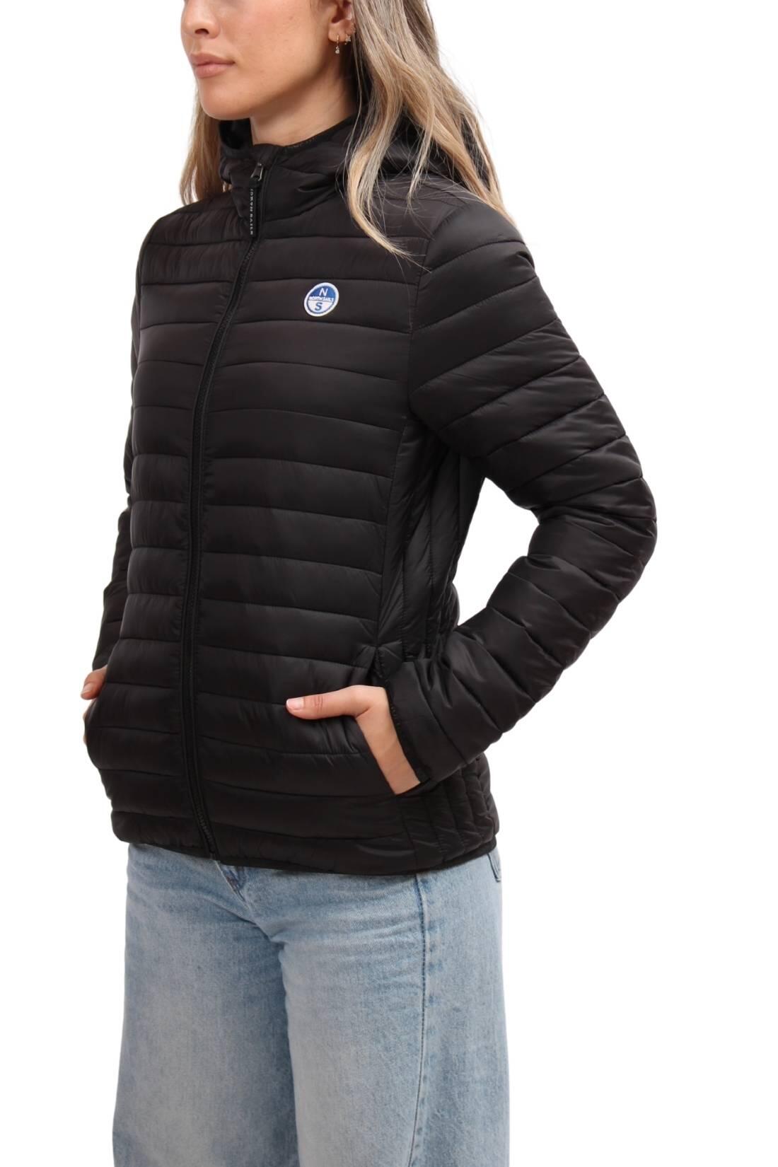 NORTH SAILS - Damesdonsjas Linette met logo, maat S, kleur Wit 2/3