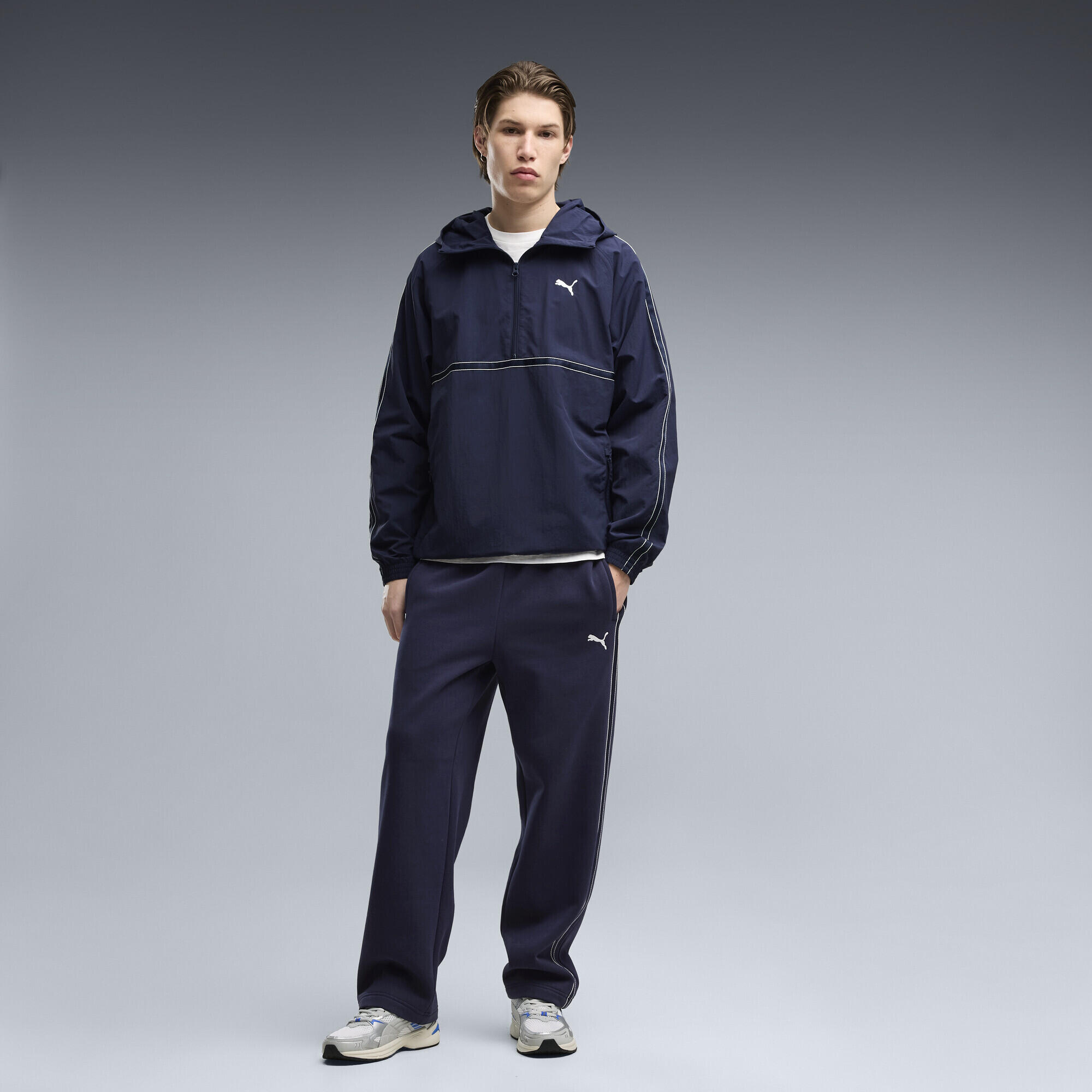 Sudadera con capucha holgada PUMA Class Pinnacle Half-Zip Hombre PUMA 4/5