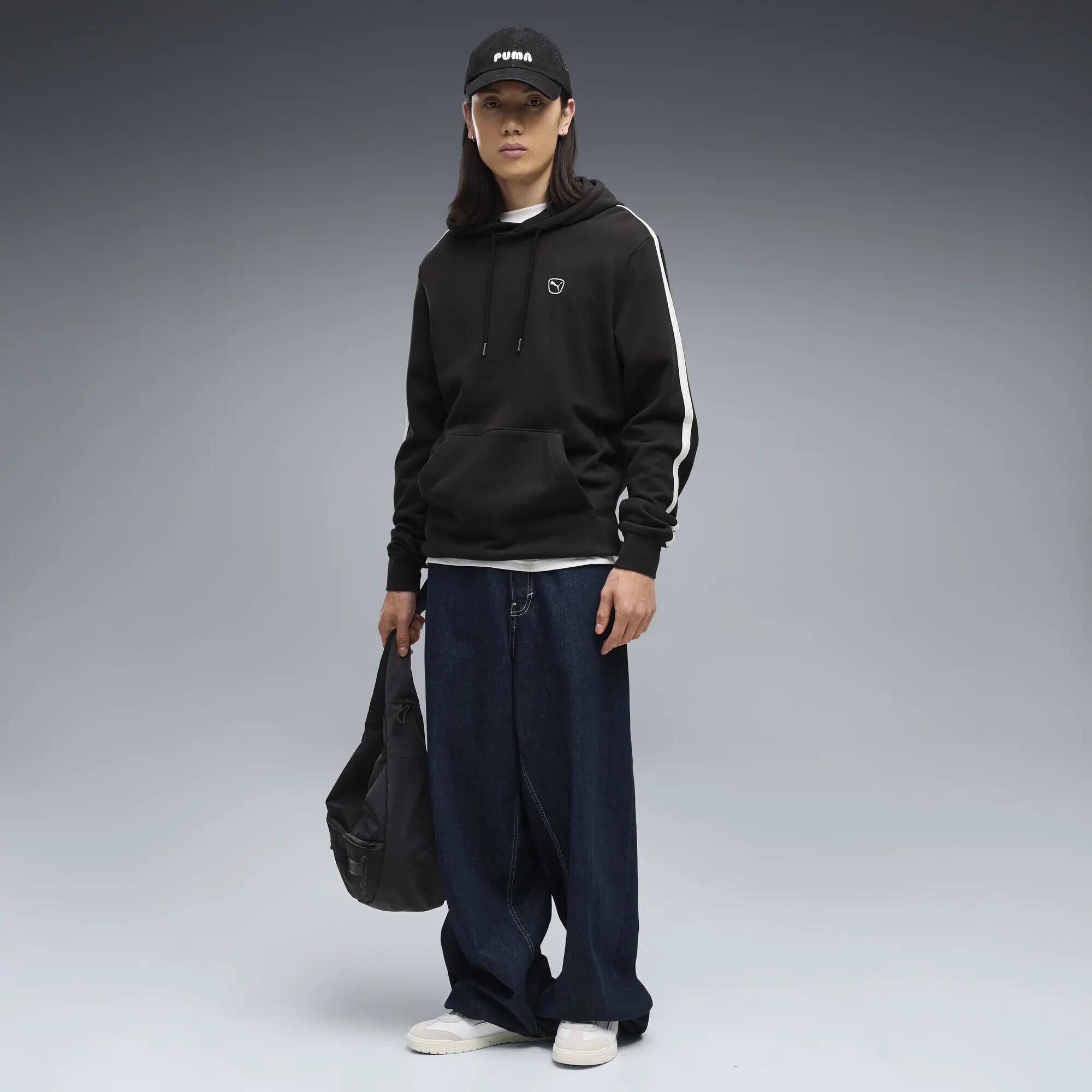 Essentials Elevated Fleece Hoodie Herren PUMA 4/5