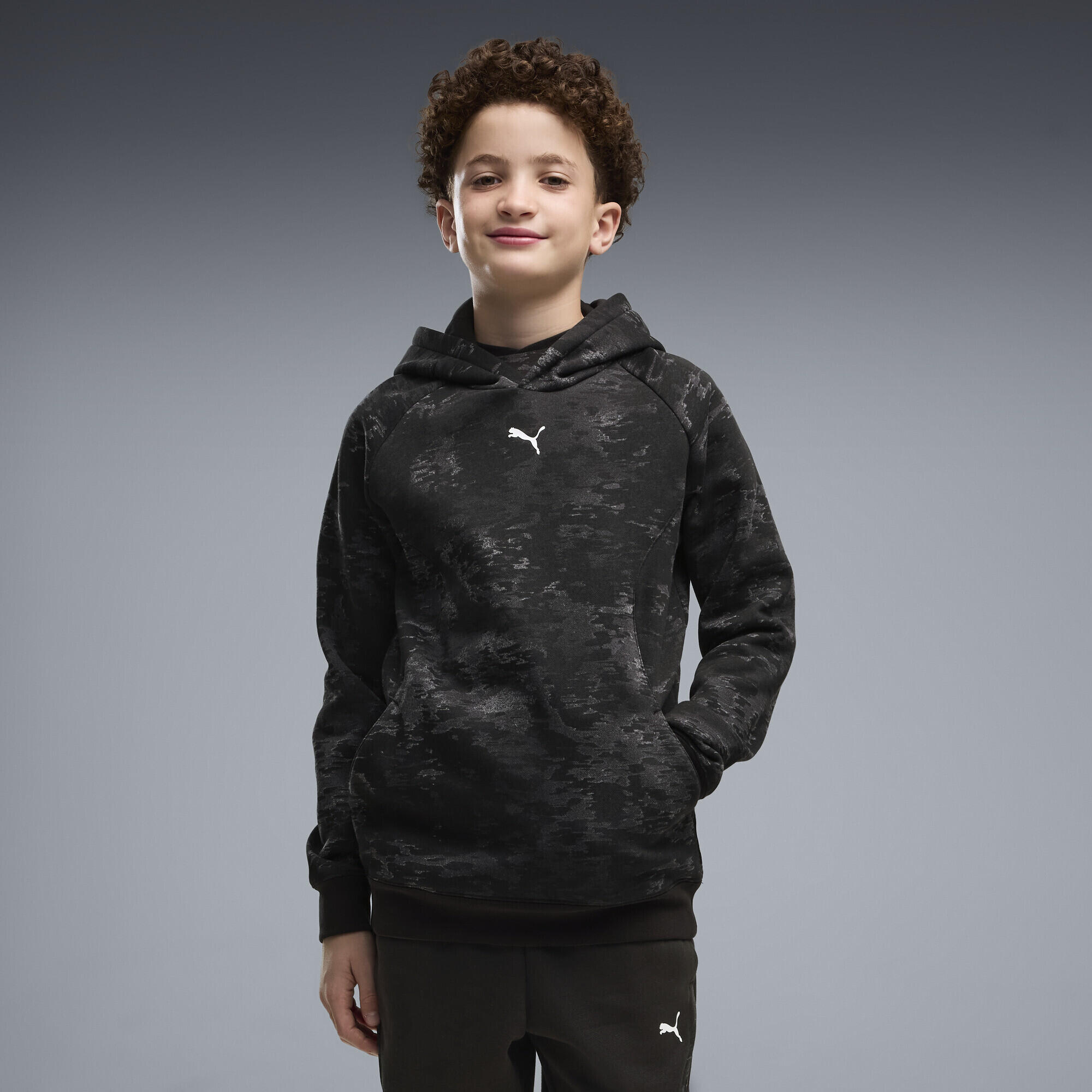 Młodzieżowa bluza z kapturem PUMA Sport Camo PUMA 2/5