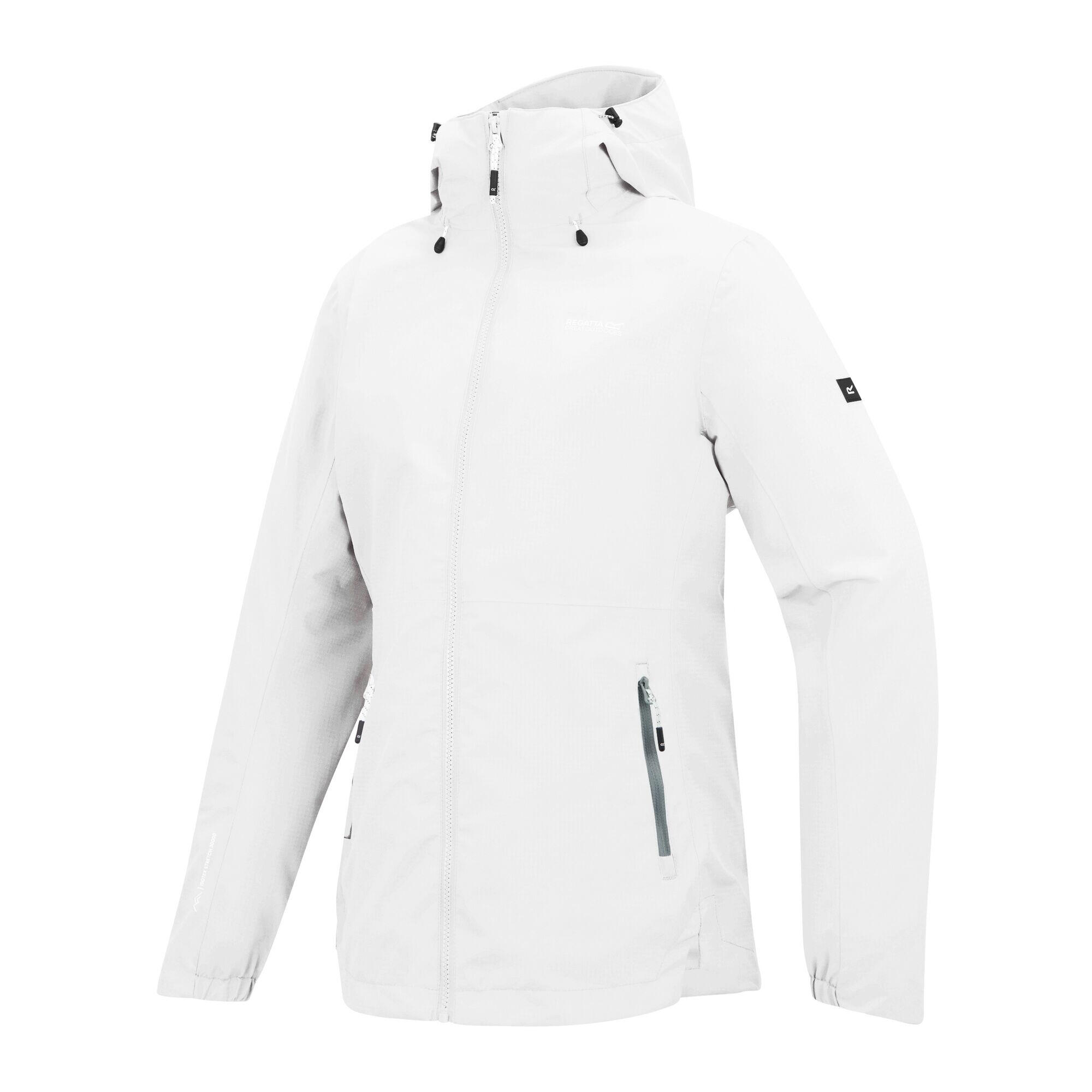 Veste Imperméable À Capuche HAMARA Femme (Turquoise Pâle) 4/5
