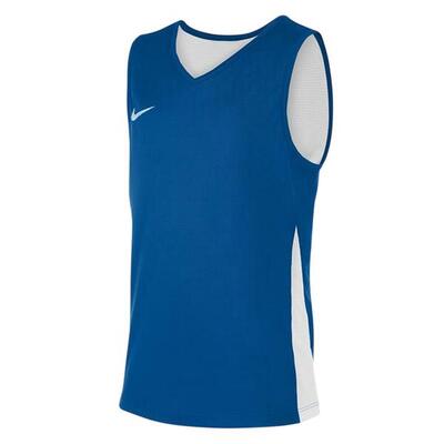 Maglia Da Pallacanestro Scollo A V Senza Maniche Bambini Nike Bianco Verde Pino