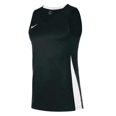Maglia Da Pallacanestro Scollo A V Senza Maniche Bambini Nike Bianco Verde Pino