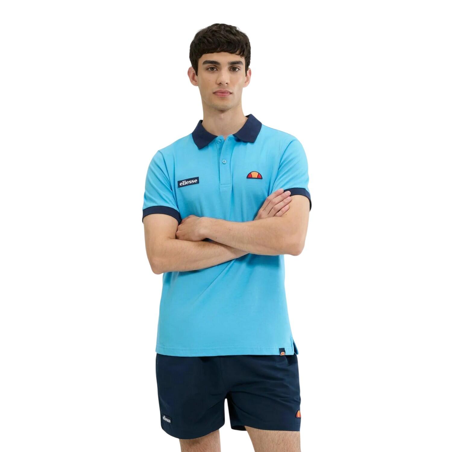 "Lessepsia" Poloshirt für , Baumwolle Herren Blau/Marine 3/3
