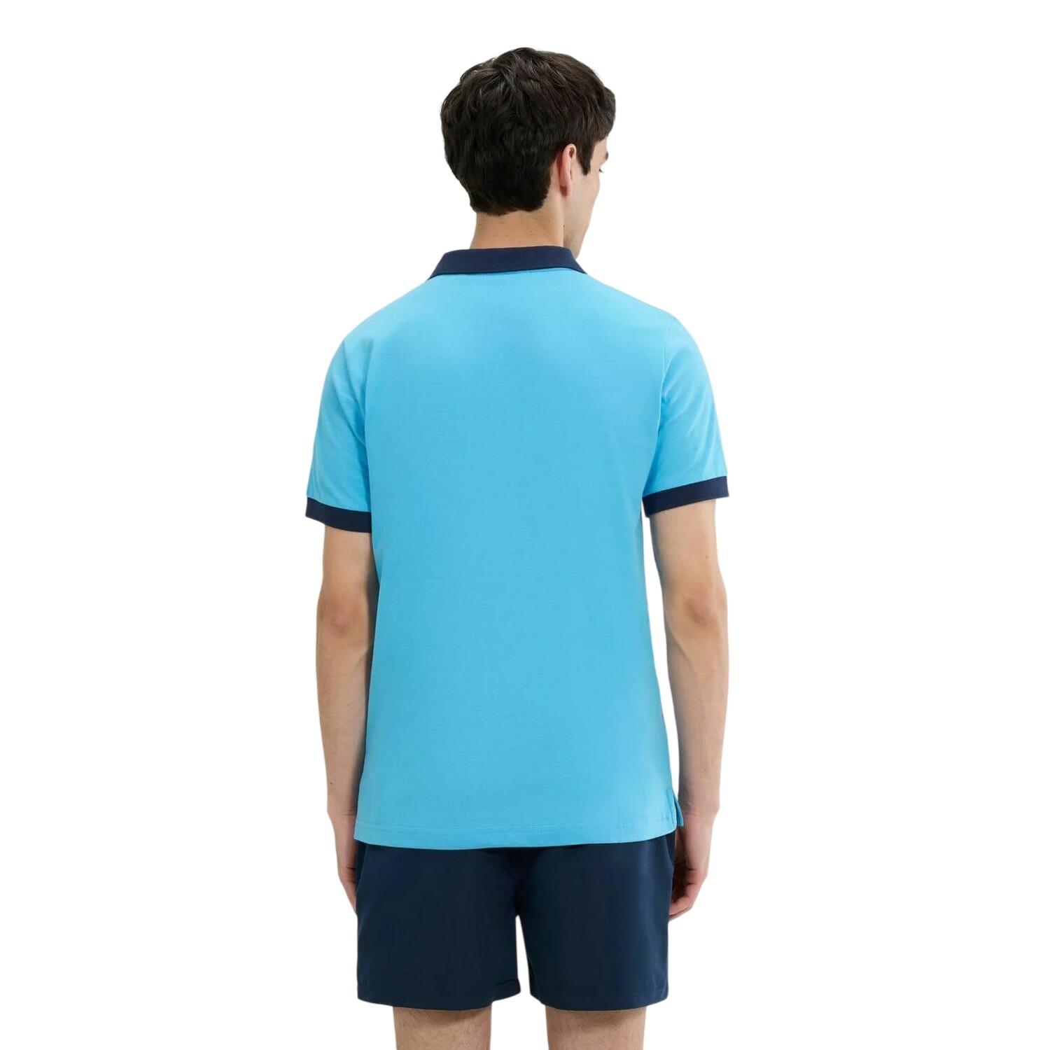 "Lessepsia" Poloshirt für , Baumwolle Herren Blau/Marine 2/3