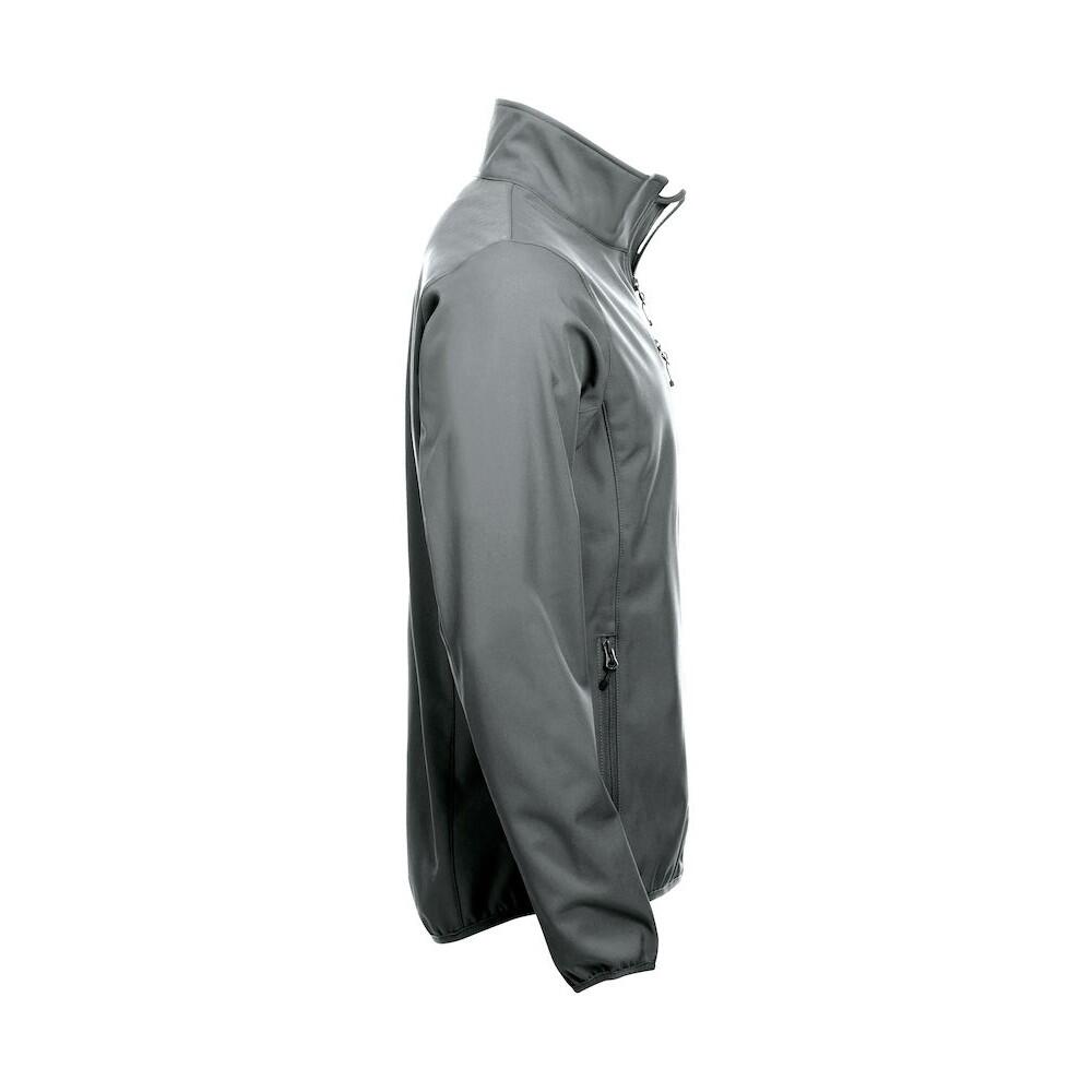 Veste Softshell BASIC Homme (Gris Foncé) 4/6