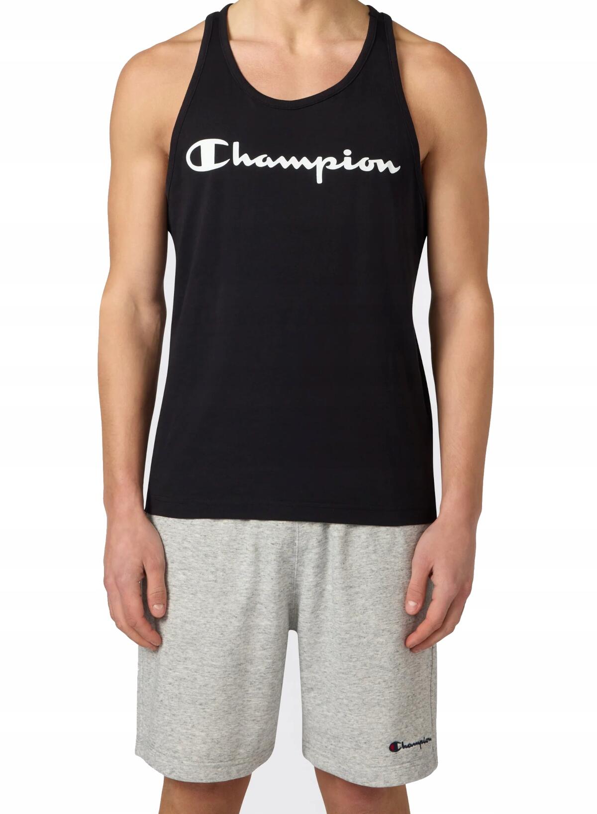 T-shirt sans manches en coton CHAMPION pour homme 3/5