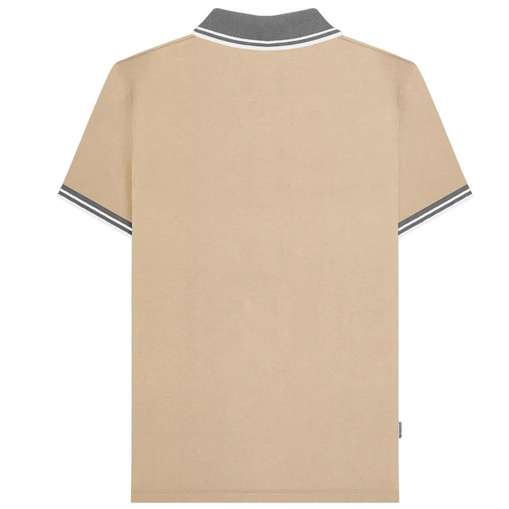 Poloshirt für Herren Steinfarben/Eisen 3/6