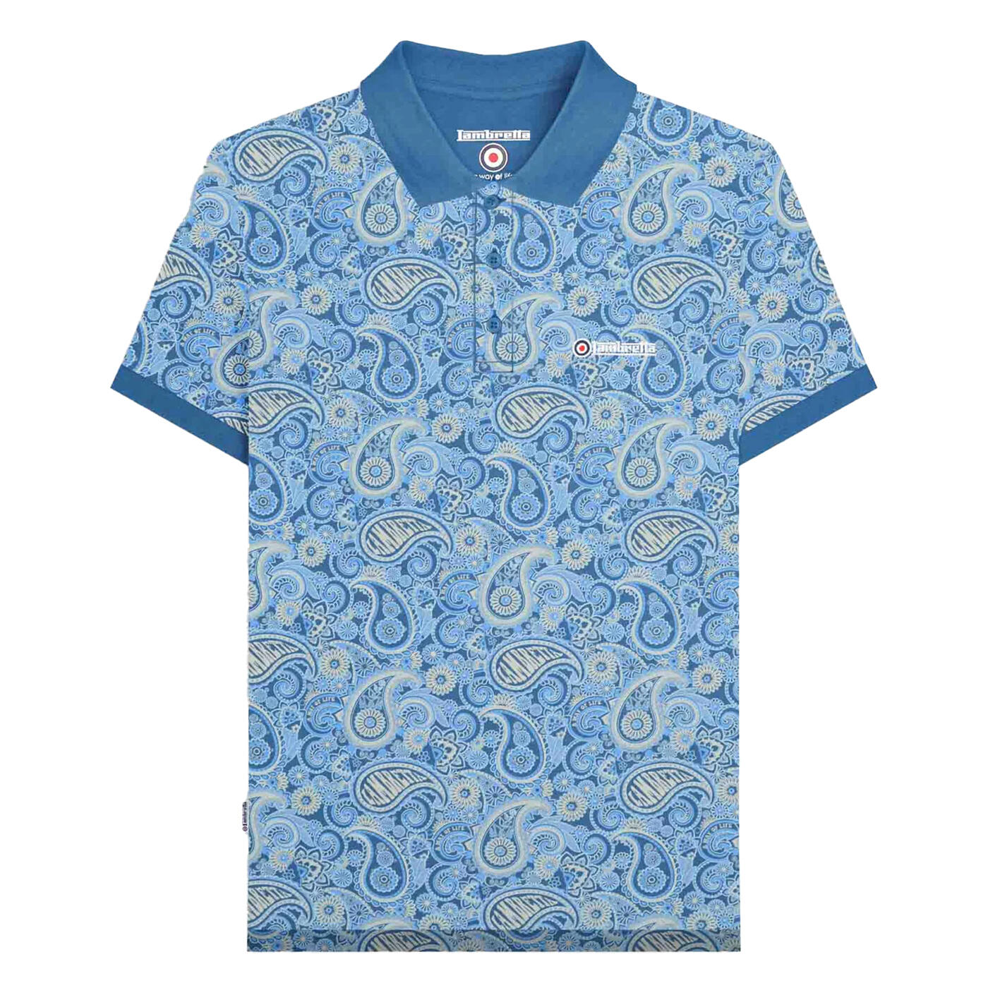 Polo SS25 Homme (Bleu Foncé / Beige) 2/3