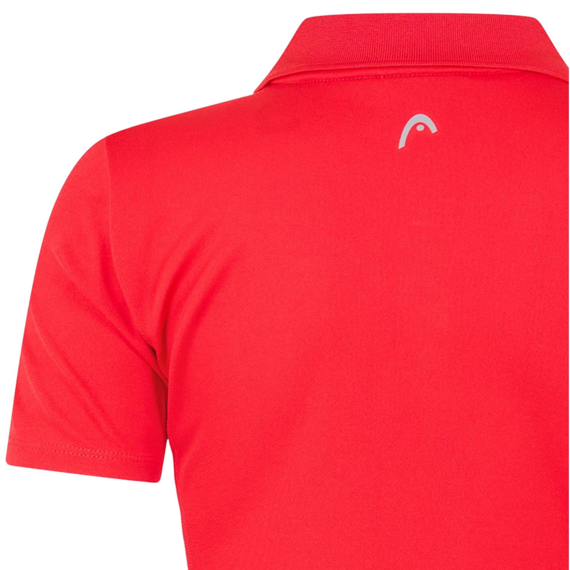 Poloshirt für , Performance Damen Rot 3/4