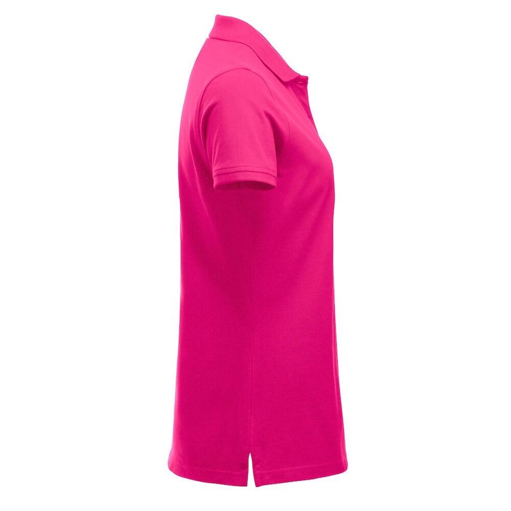 "Marion" Poloshirt für Damen Helles Kirschrot 4/4