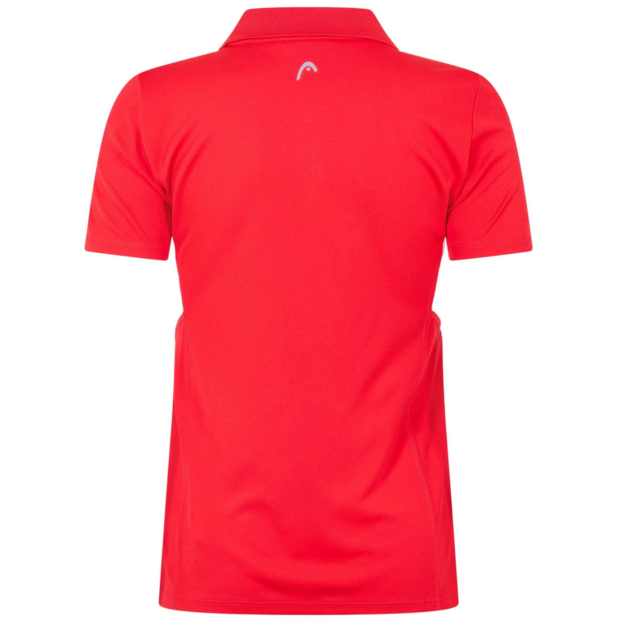 Poloshirt für , Performance Damen Rot 2/4
