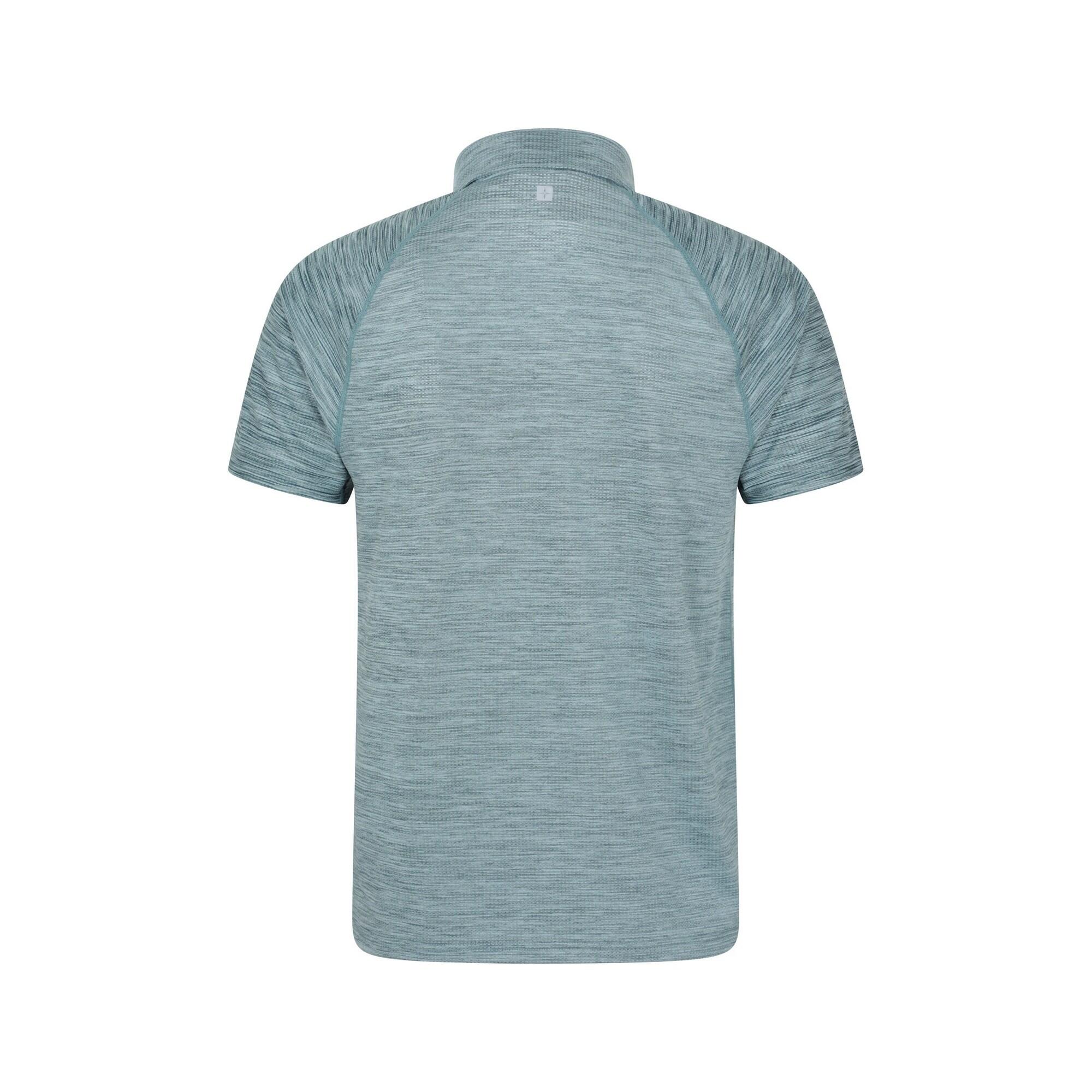 Polo Chiné Manches Courtes NOVA Homme (Bleu) 2/4