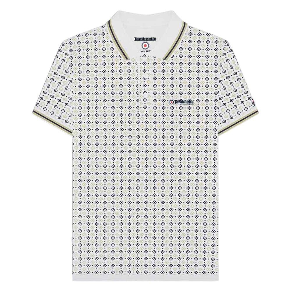 Polo SS25 Homme (Blanc / Bleu Marine / Marron Clair) 2/3