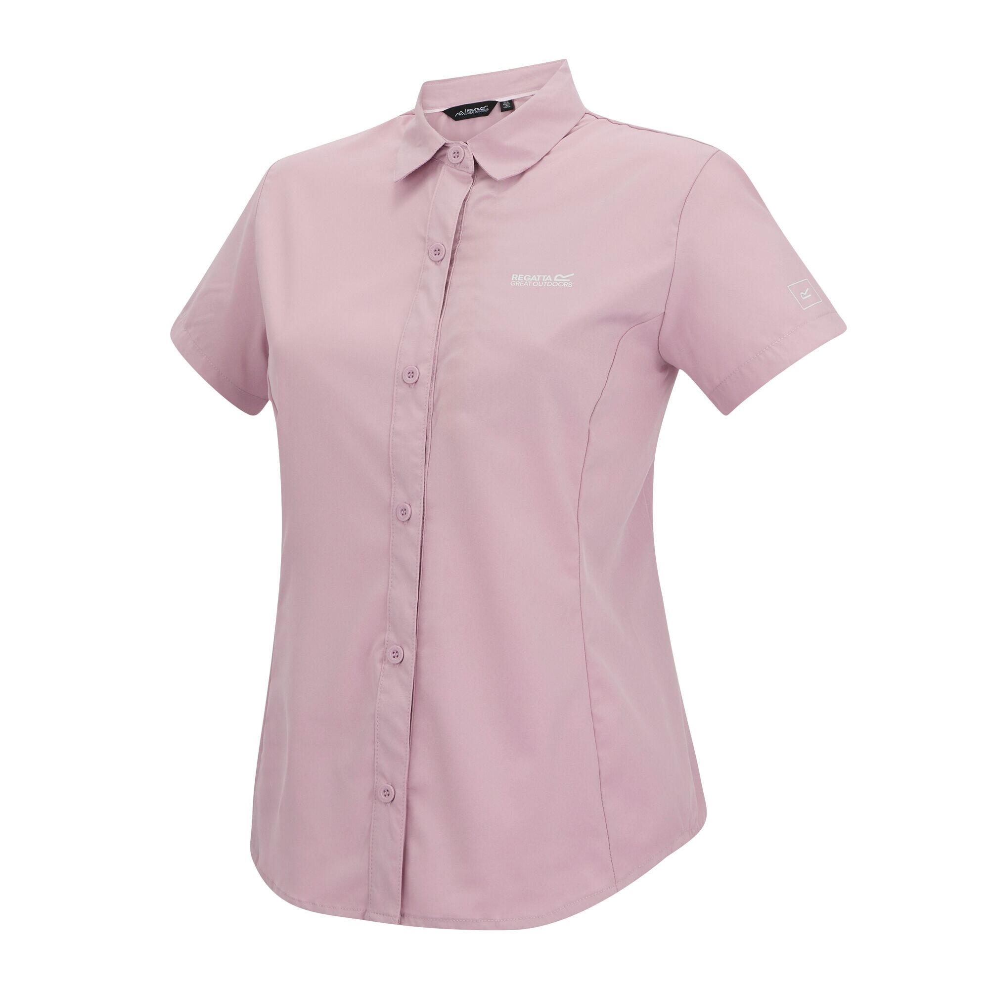 Camicia Da Viaggio Leggera Repellente Per Insetti Maniche Corte Donna Regatta 4/5