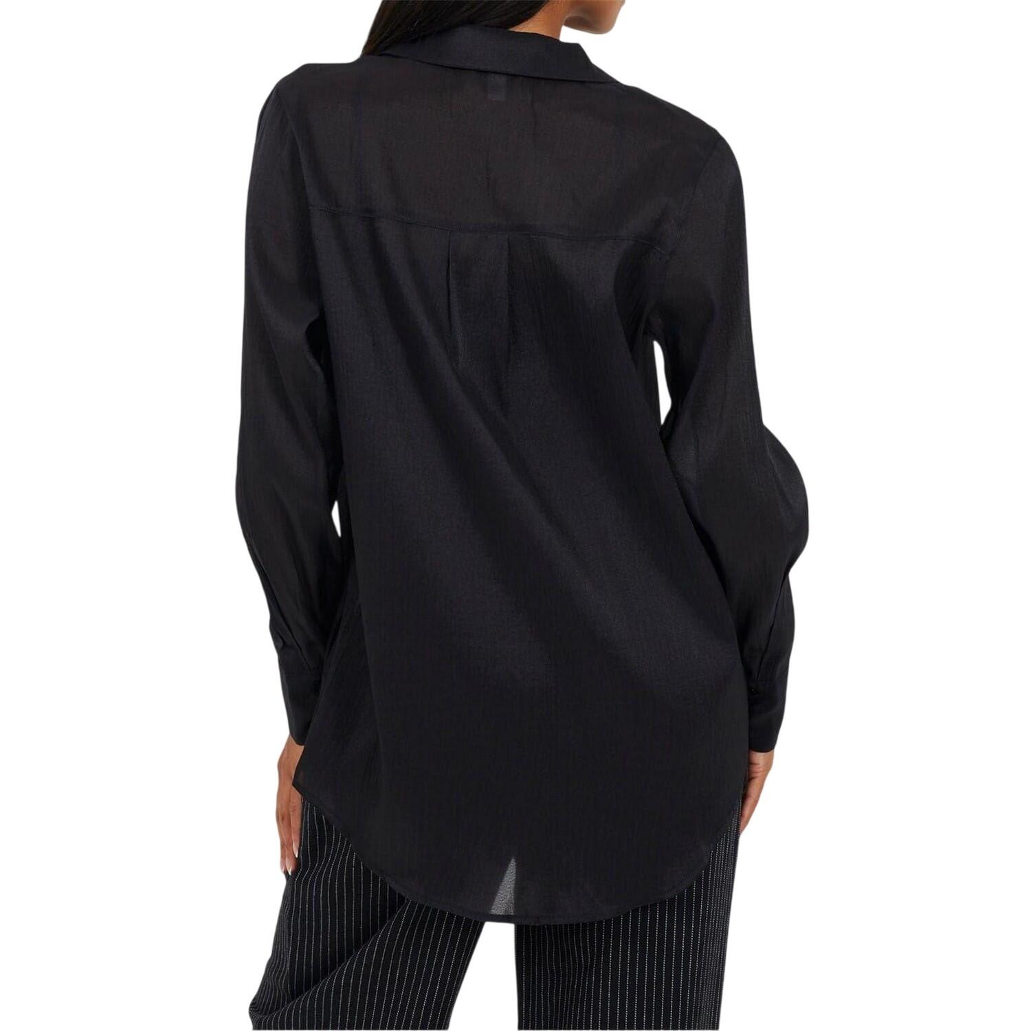 Camicia Collare Manica Lunga Donna Brave Soul Nero 3/5