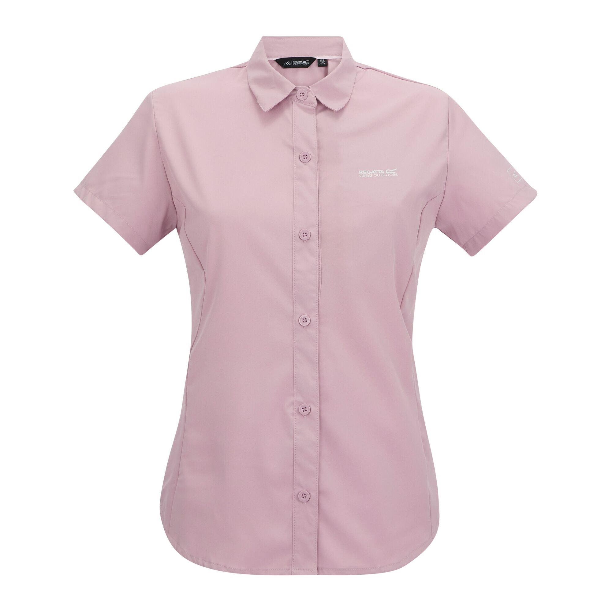 Camicia Da Viaggio Leggera Repellente Per Insetti Maniche Corte Donna Regatta 2/5