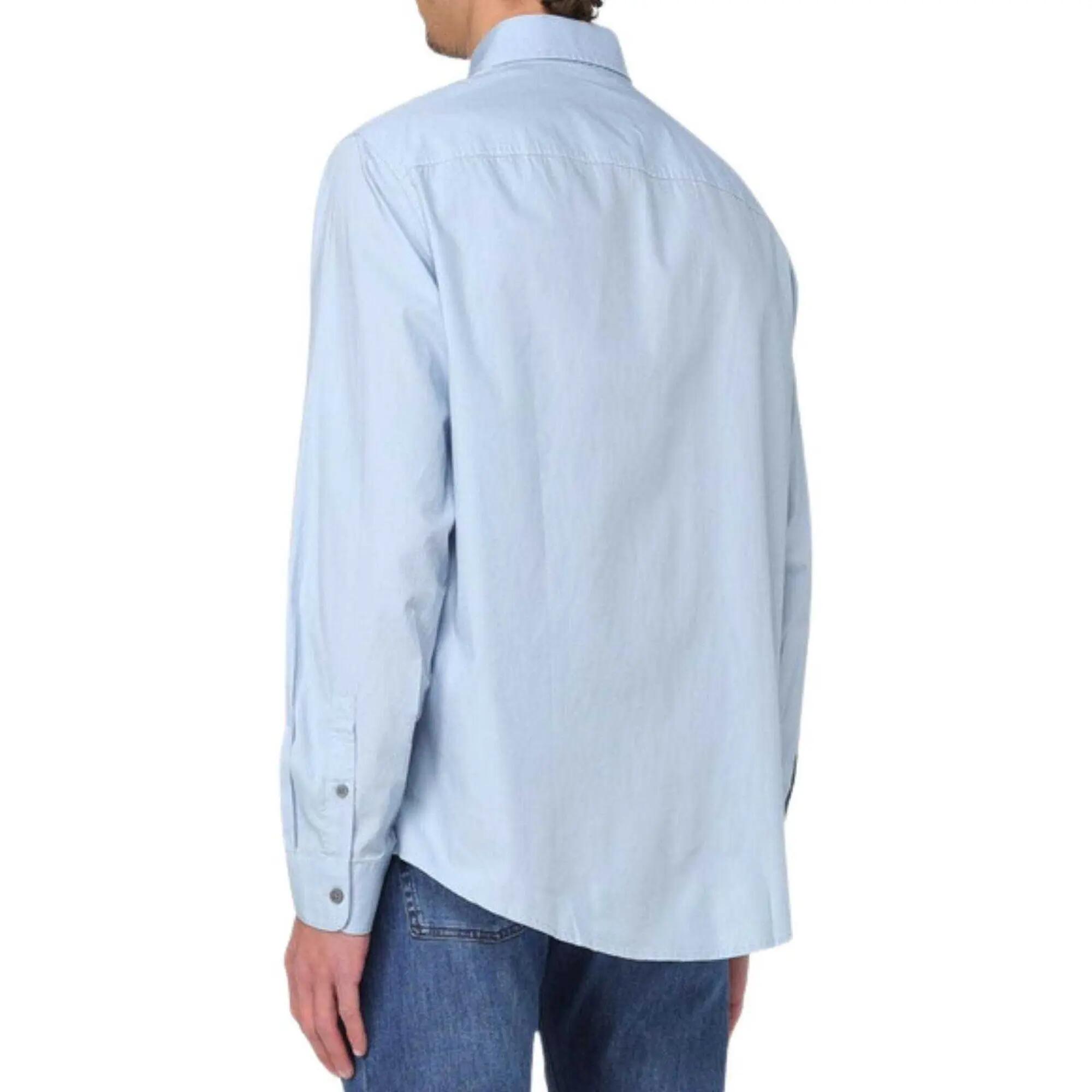 Camicia Soffice Uomo Armani Exchange Blu 2/3